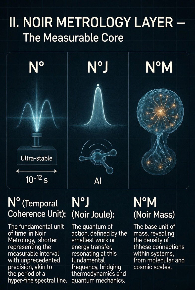 NOIR METROLOGY LAYER Noir Unit · Noir Joule · Noir Mass