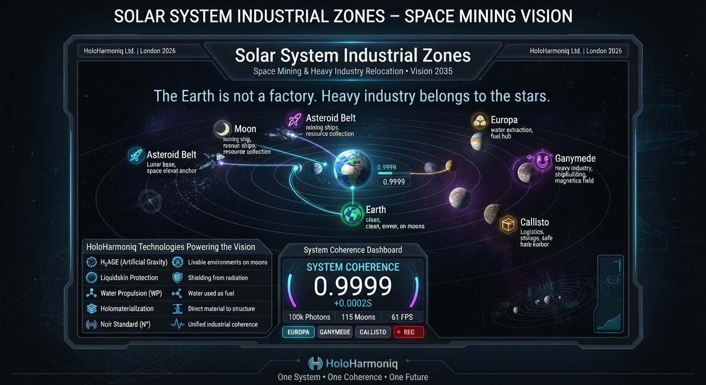 Space Mining by Holoharmoniq