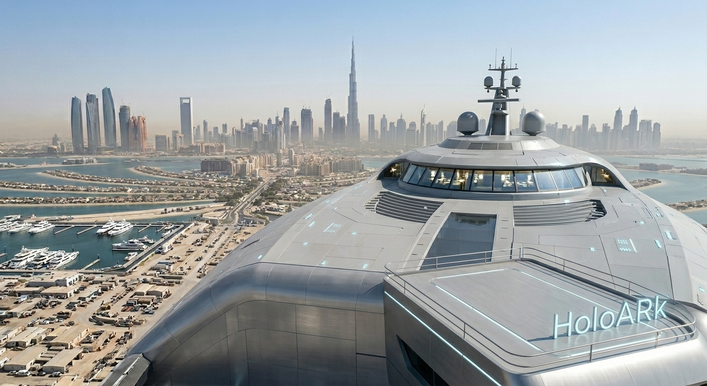 HoloArk construction Dubai city