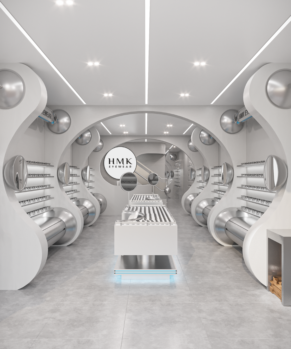 Phong cách nội thất Futuristic là gì? Xu hướng thiết kế vị lai cho không gian bán lẻ hiện đại
