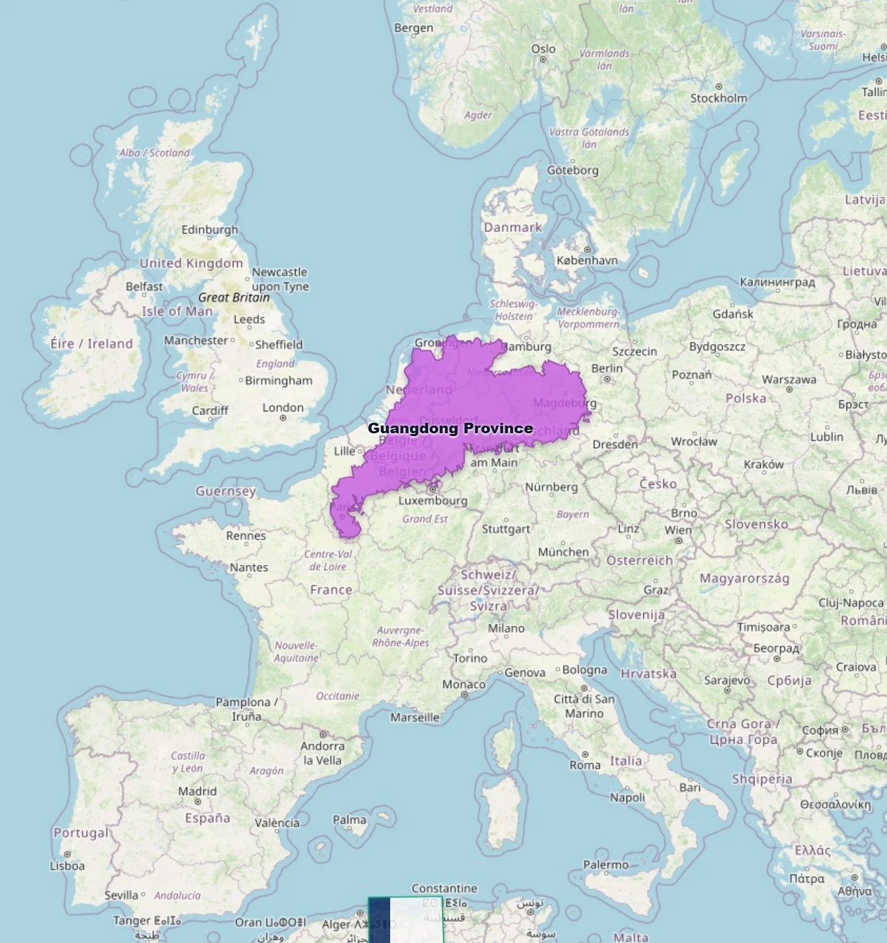 Guangdong on top of Europe.jpg