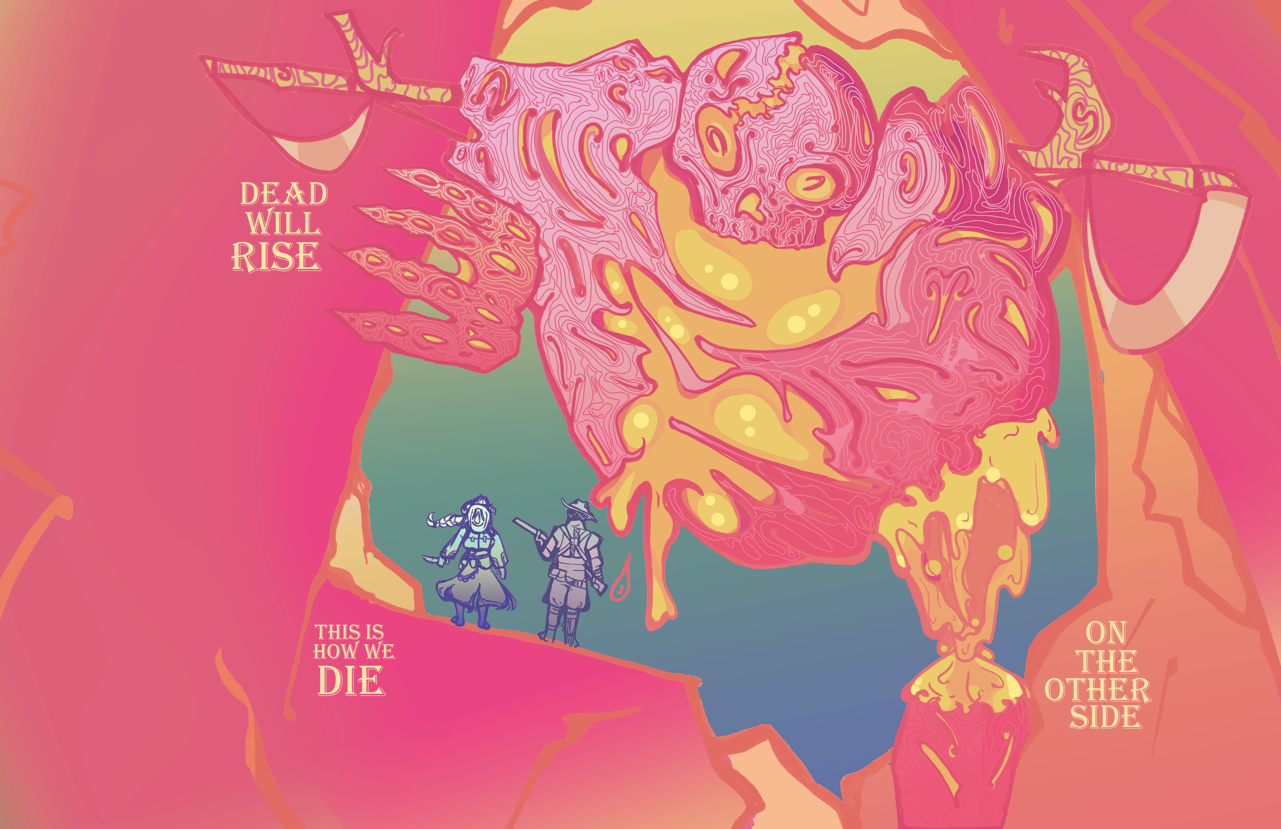 Fan Art- "Make them Bleed" Port Sulphur Band (Hunt: Showdown 1896)