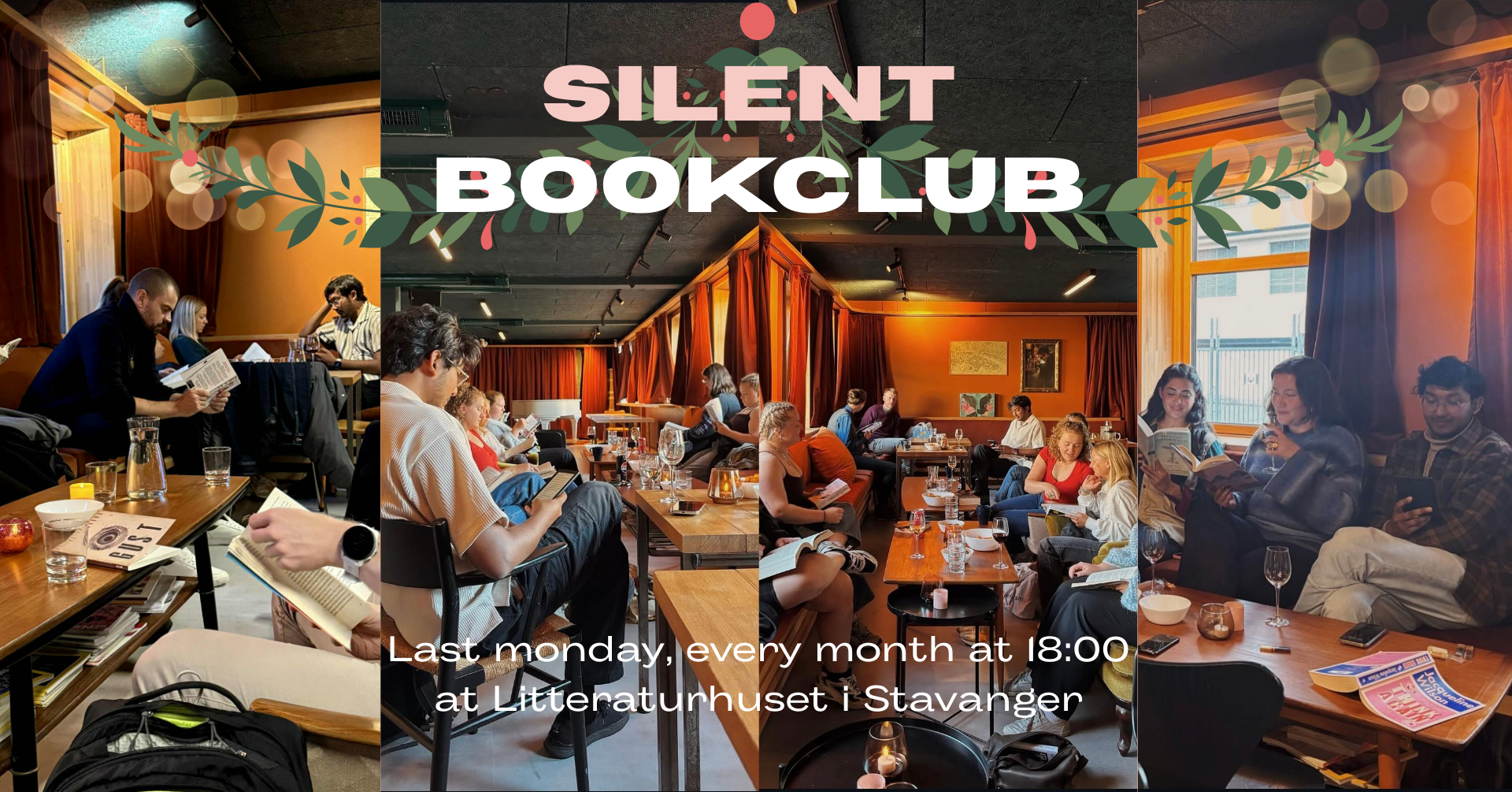 Silent bookclub// Stille bokklubb: Christmas special! 