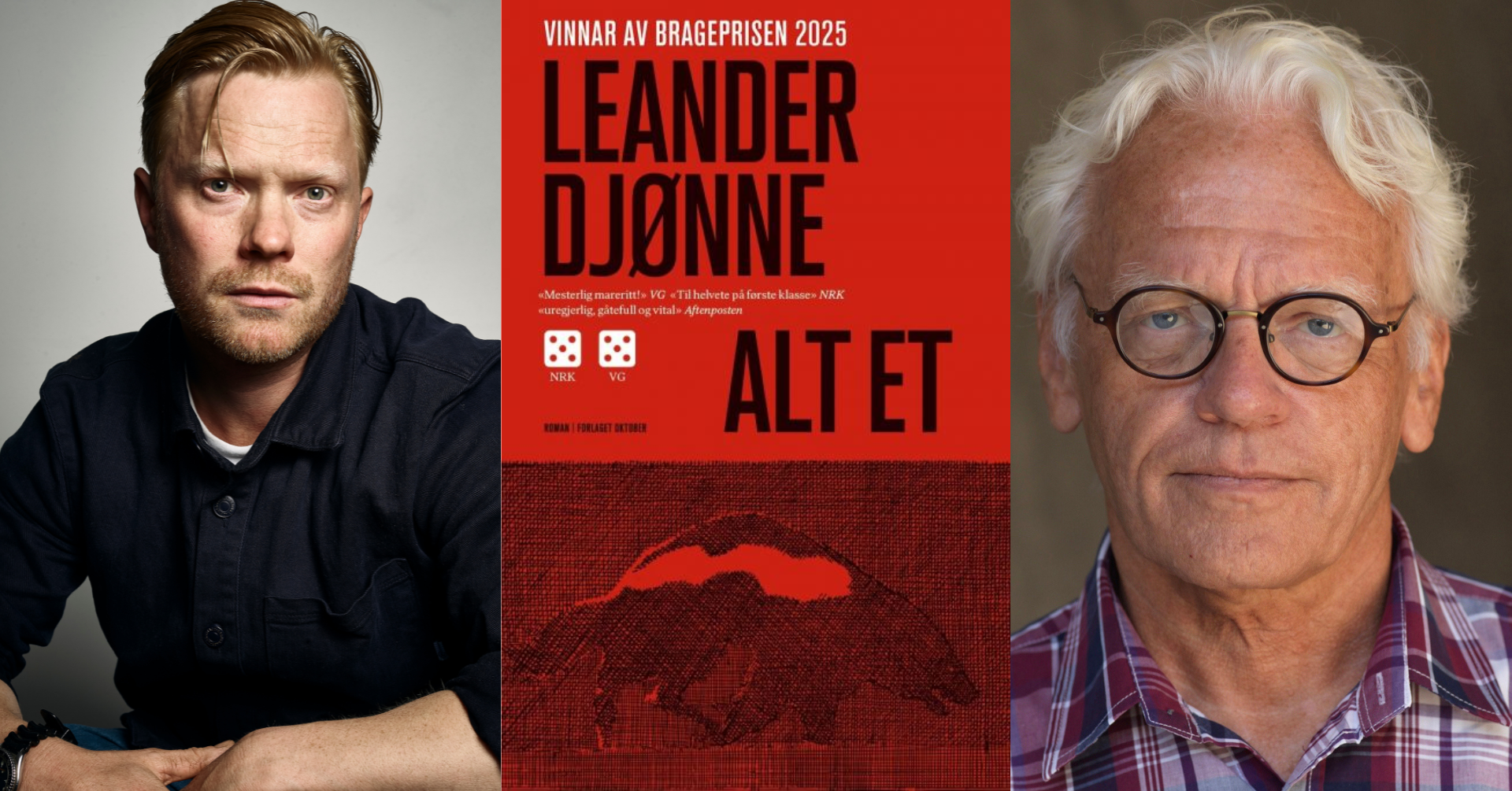 ALT ET - Bragreprisvinner Leander Djønne i samtale med Jone Schanche Olsen 