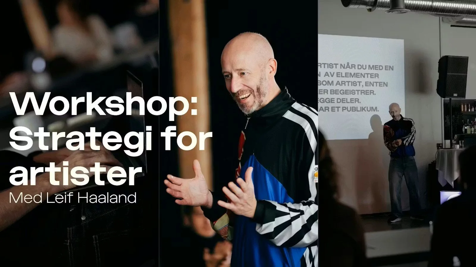 Workshop: Strategi for artister med Leif Haaland
