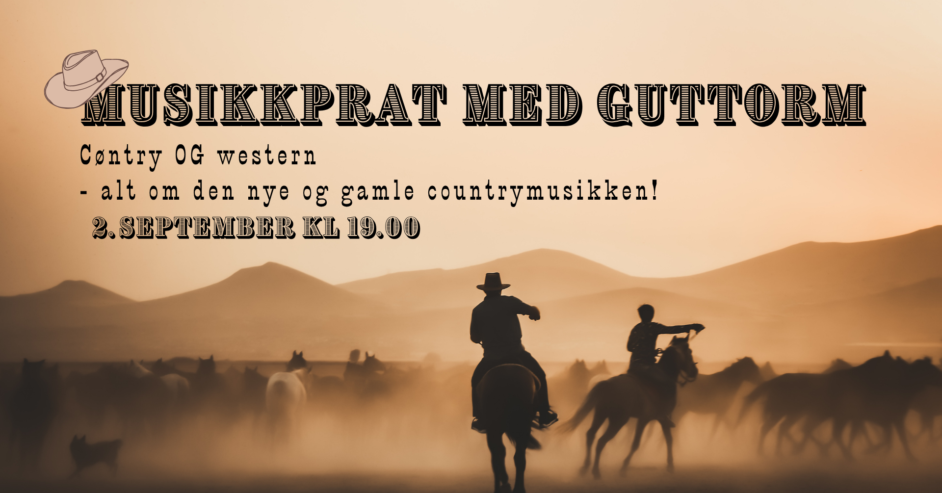 Musikkprat med Guttorm: Cøuntry og western