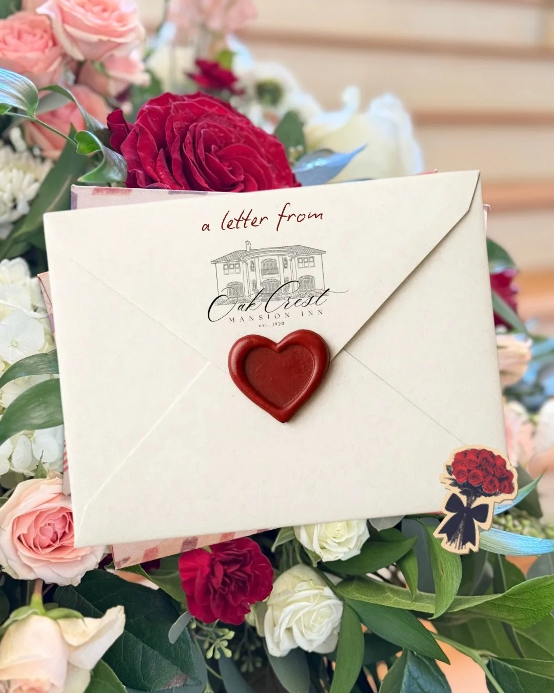 💌 To our past + future couples&hellip;

Florals: @oakcrestmansioninn