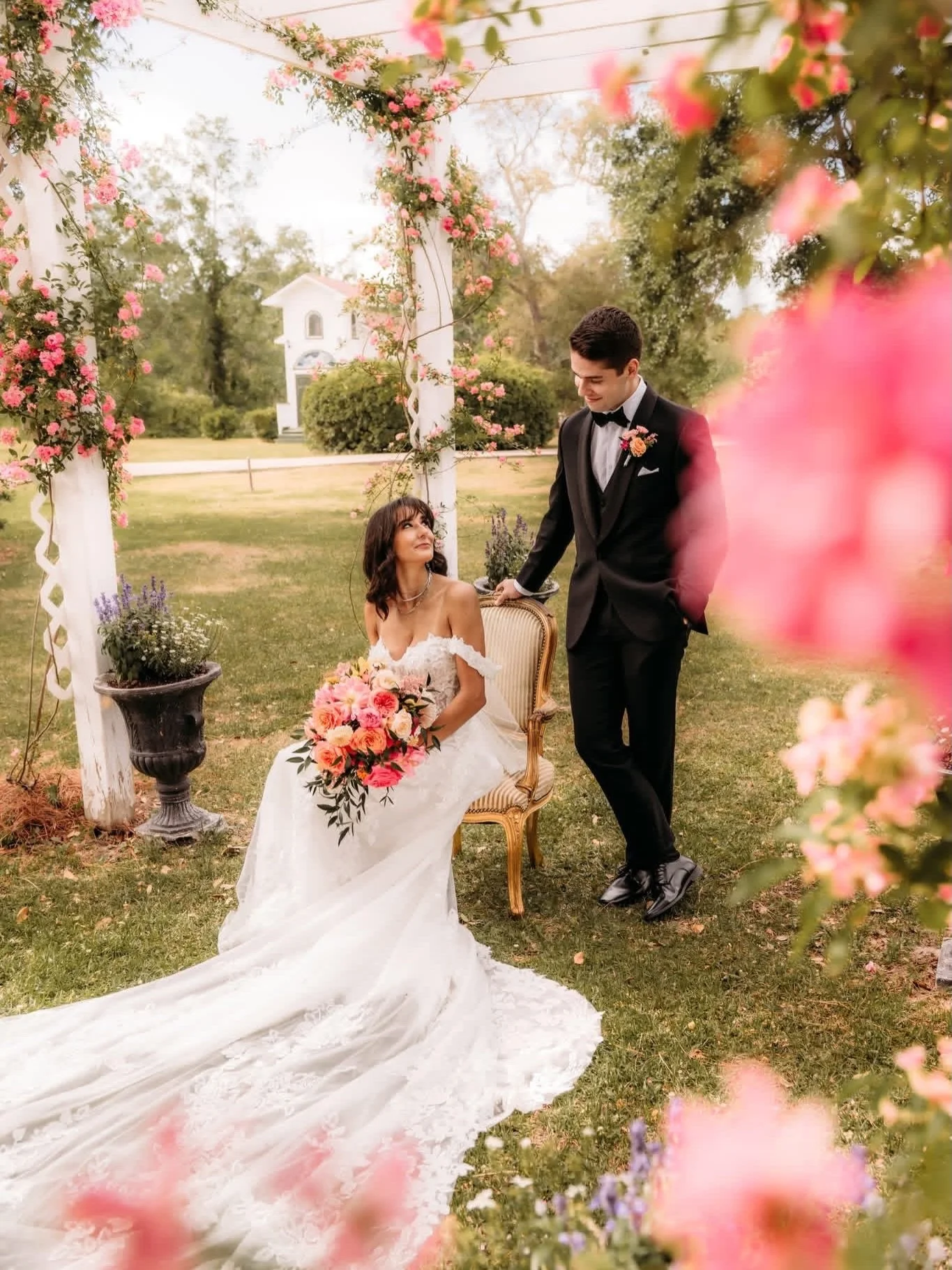 Some weddings simply feel magical from beginning to end. From the blooming pergola to the joy shared with family and friends, this day was one we&rsquo;ll never forget. 🤍

Every detail reflected their unique story, creating a celebration filled with
