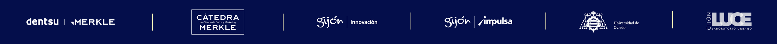 Faldon con logos colaboradores Merkle Datahon 2026