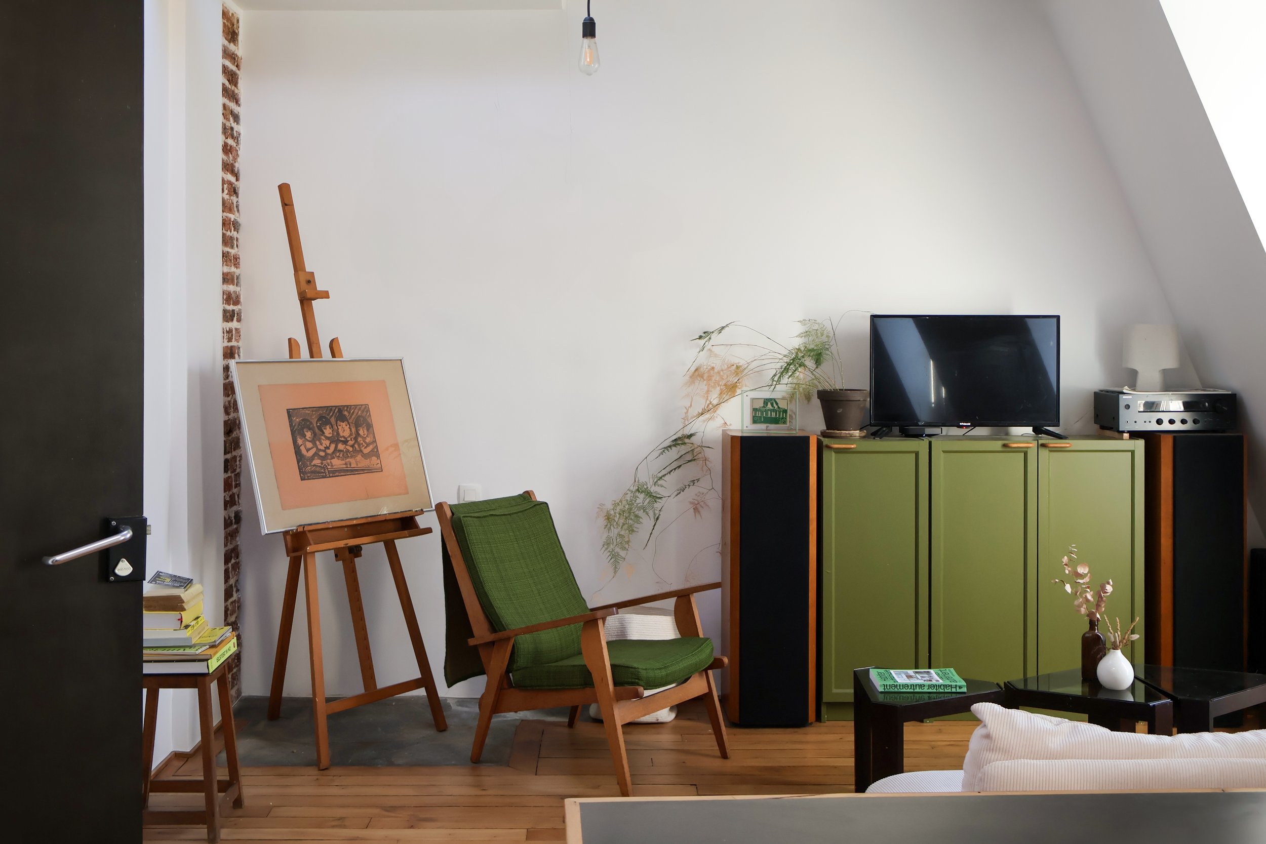 salon appartement parisien mobilier design