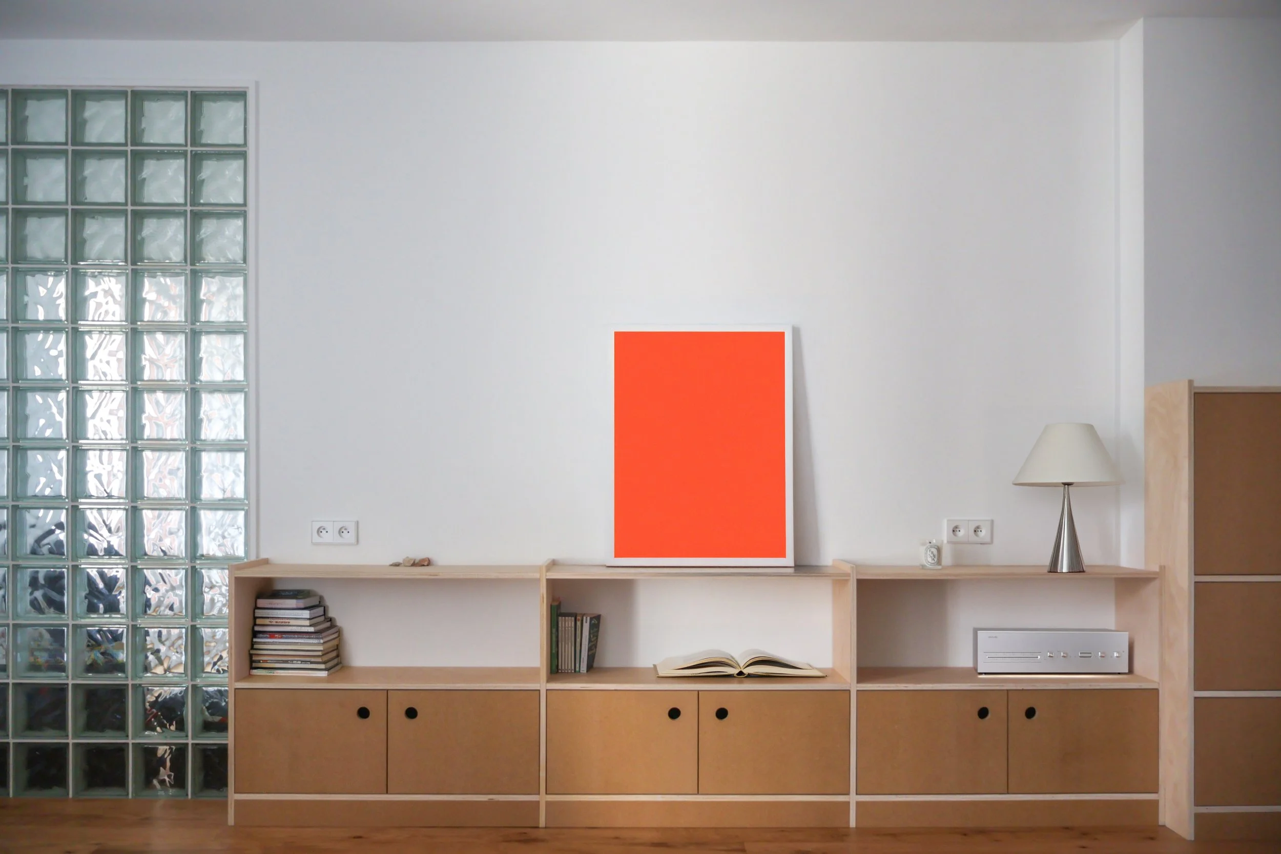 Salon rénové Annecy matériaux naturels