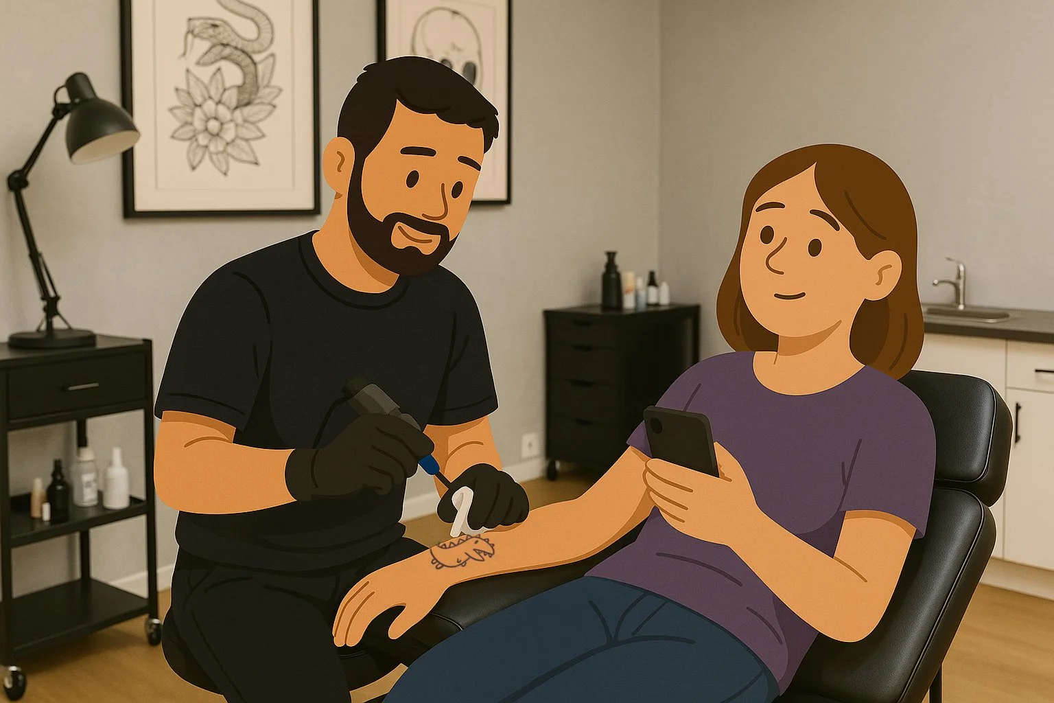 Tatovører: Fokuser på kunsten – vi tar oss av resten 🎨🖋️