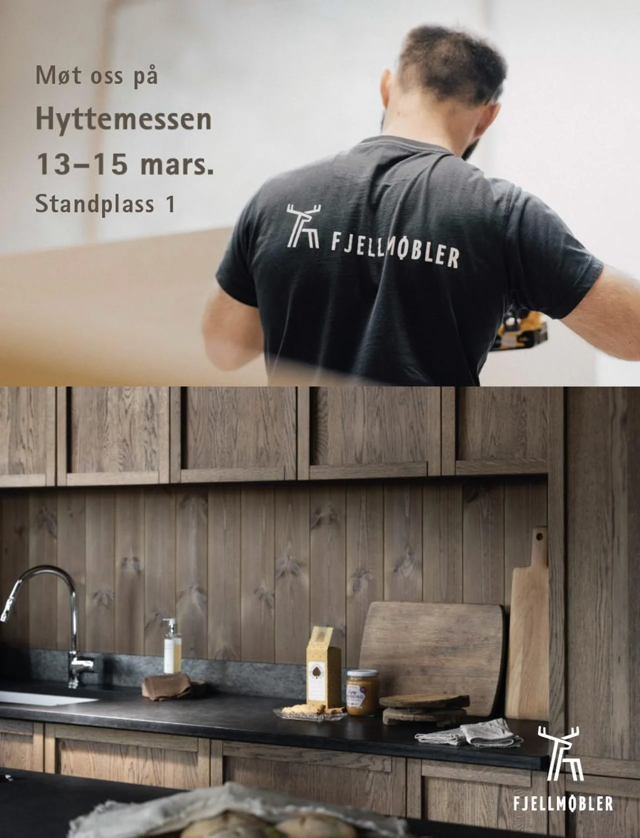 M&oslash;t @fjellmobler p&aring; @hyttemessen p&aring; Hellerudsletta 13-15 mars, standplass 1😊Fjellm&oslash;bler selger ogs&aring; ut utstillingsmodeller og utem&oslash;bler til gode priser. Vi sees!