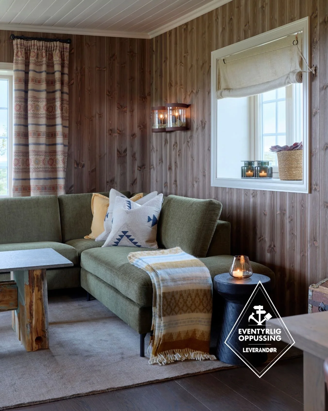 Du har kanskje sett produkter fra @bergeneholm p&aring; Fjellhytta eller @eventyrligoppussing i h&oslash;st?👀 bes&oslash;k Bergene Holm p&aring; @hyttemessen 13.-15.mars og la deg inspirere til ditt hytteprosjekt!