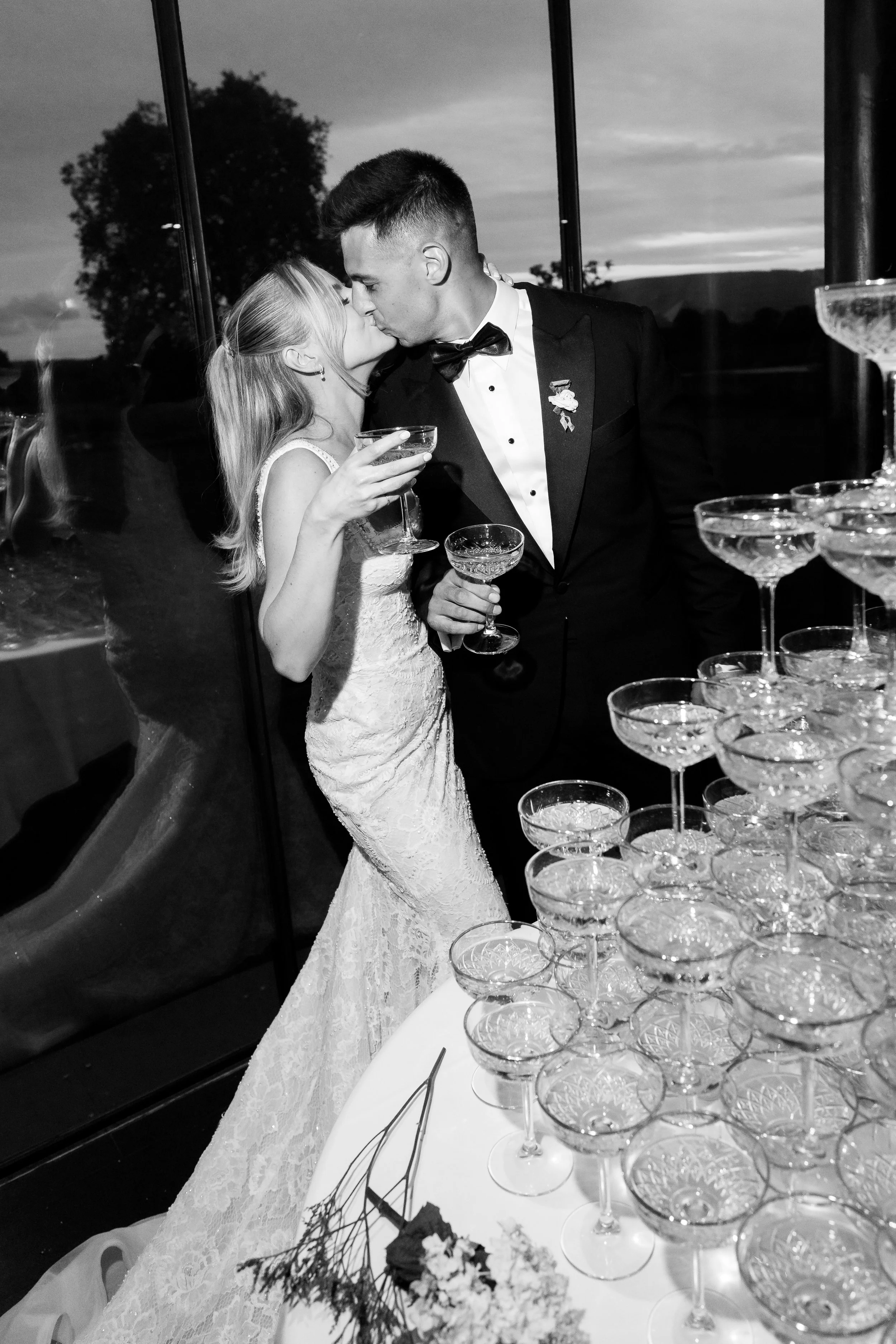 Where Luxury Meets Fun. A Sant Ffraed House Wedding - Libby &amp; Amir