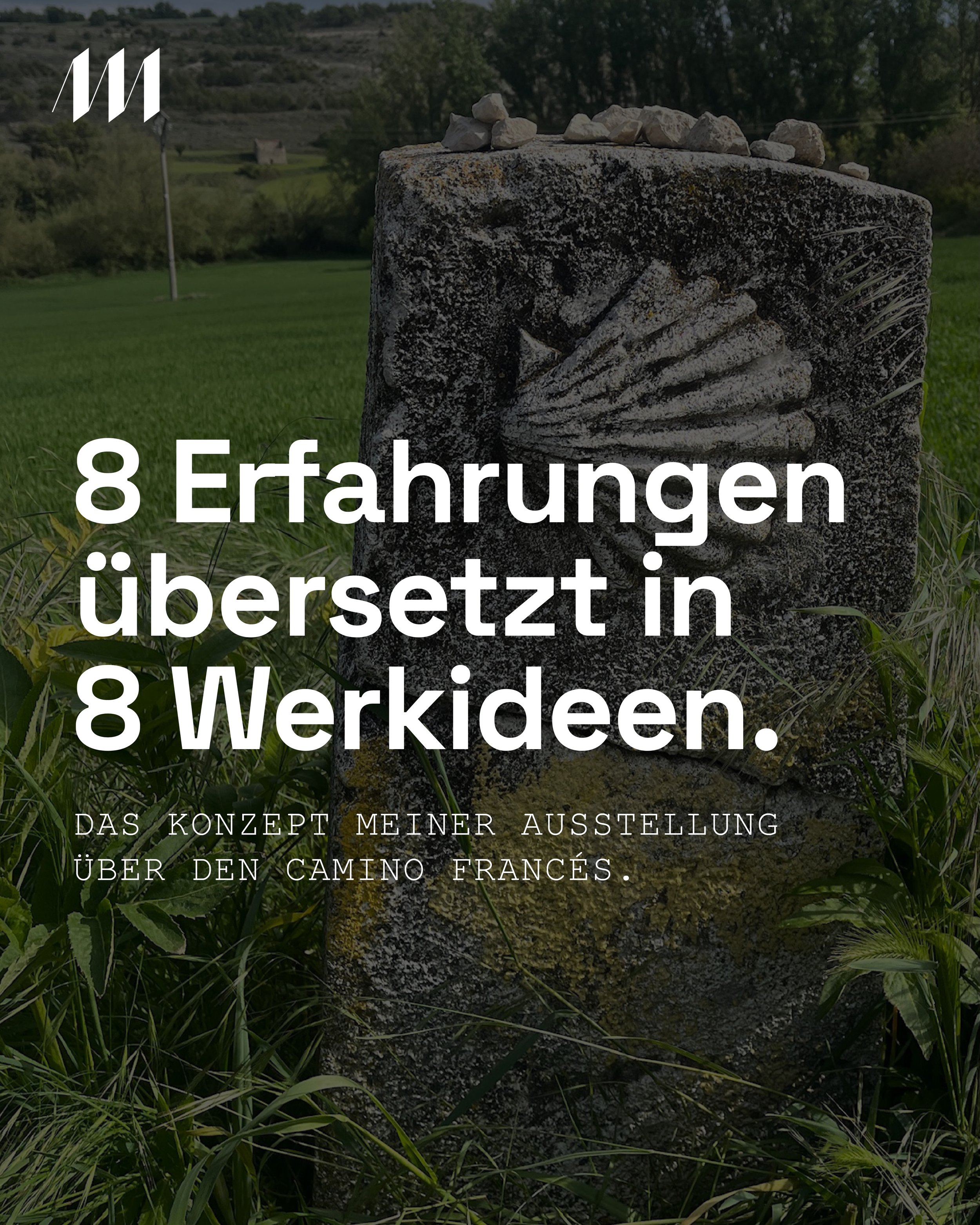 Die Ausstellung nimmt Gestalt an. Das Ausstellungskonzept: 8 Erfahrungen meiner Pilgerreise auf dem Camino Franc&eacute;s werden in 8 Werke &uuml;bersetzt. 
Einblicke in den Entstehungsprozess folgen.

#exhibitions #conceptualart #camino