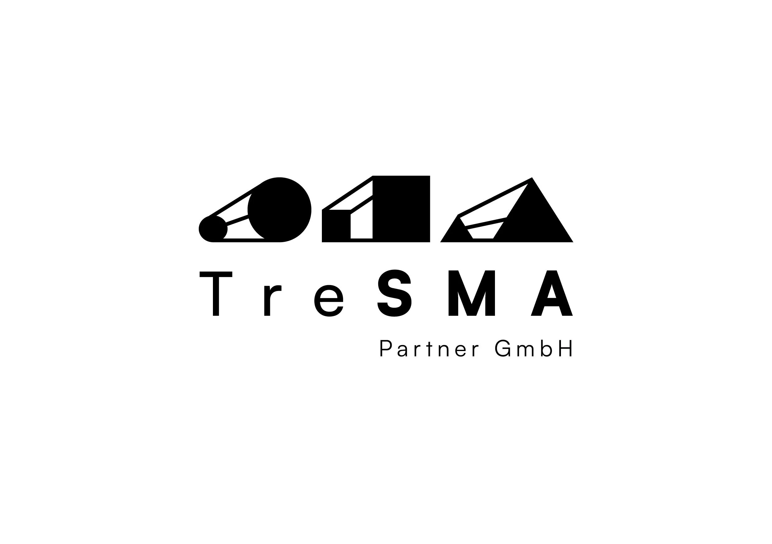 Logo-Design für TreSMA Partner GmbH, Basel, Schweiz