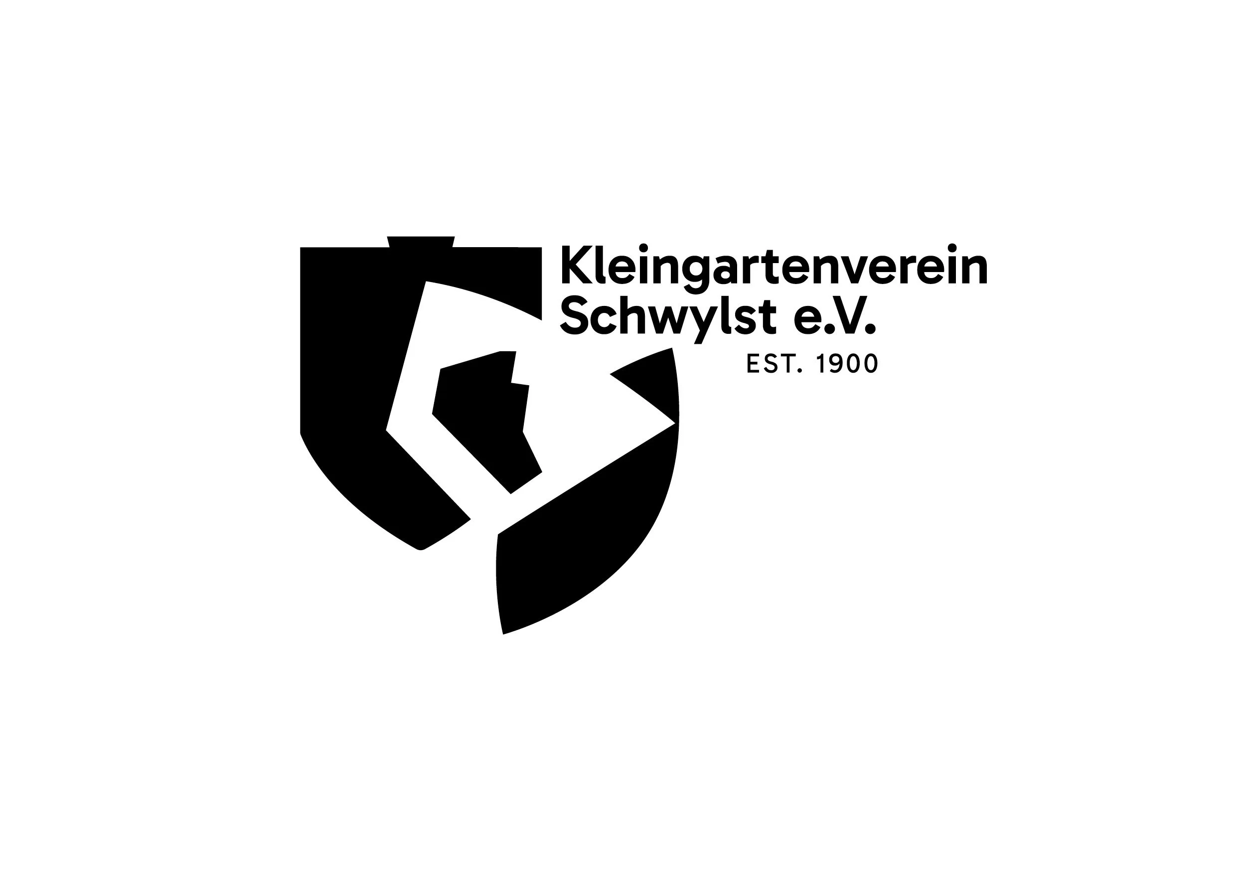 Logo-Design für Kleingartenverein Schwylst e.V., Leipzig