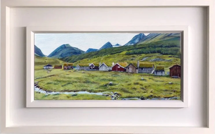 Herdal Mountain Farm original framed.jpg