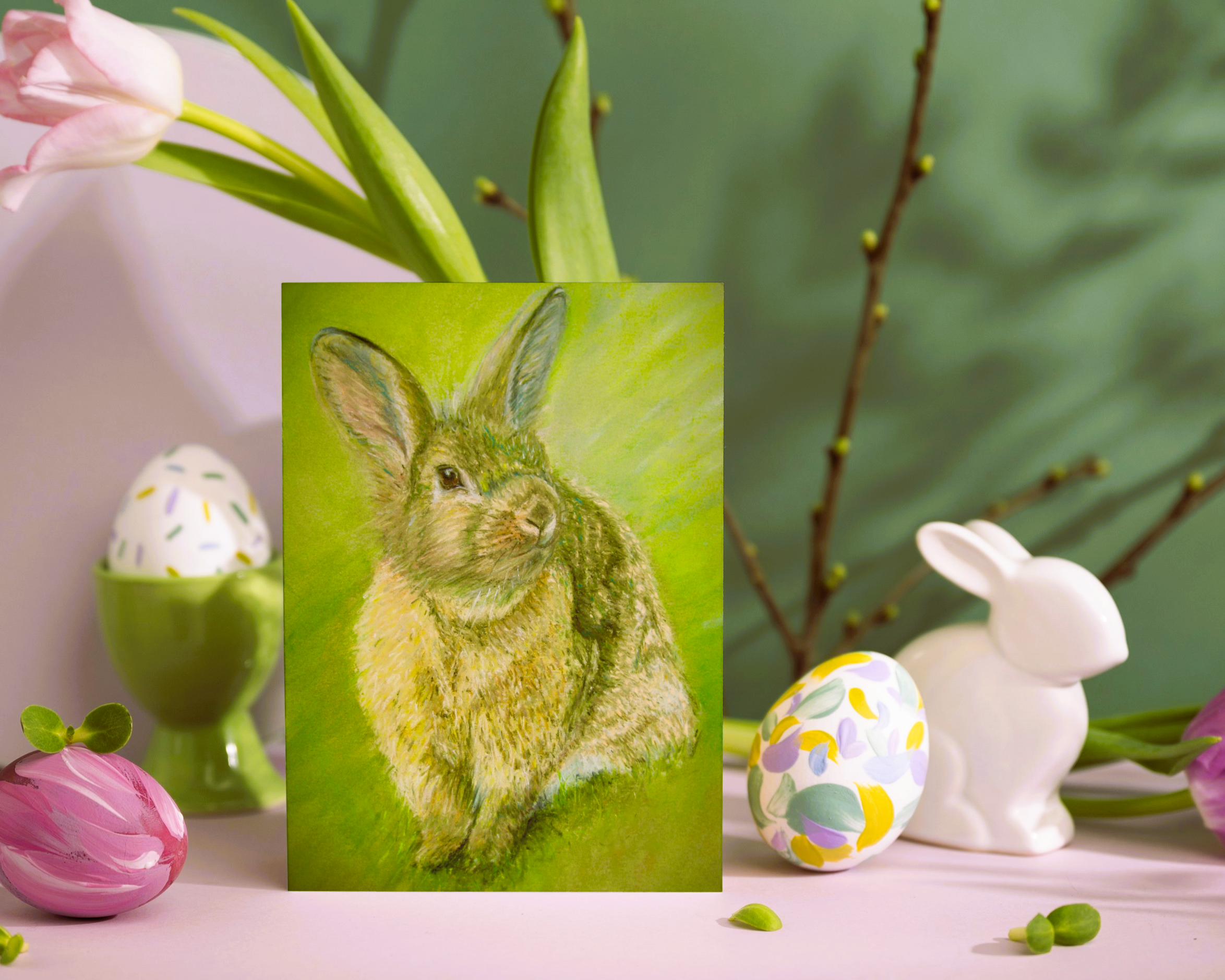 Sunny Bunny - Greeting Card