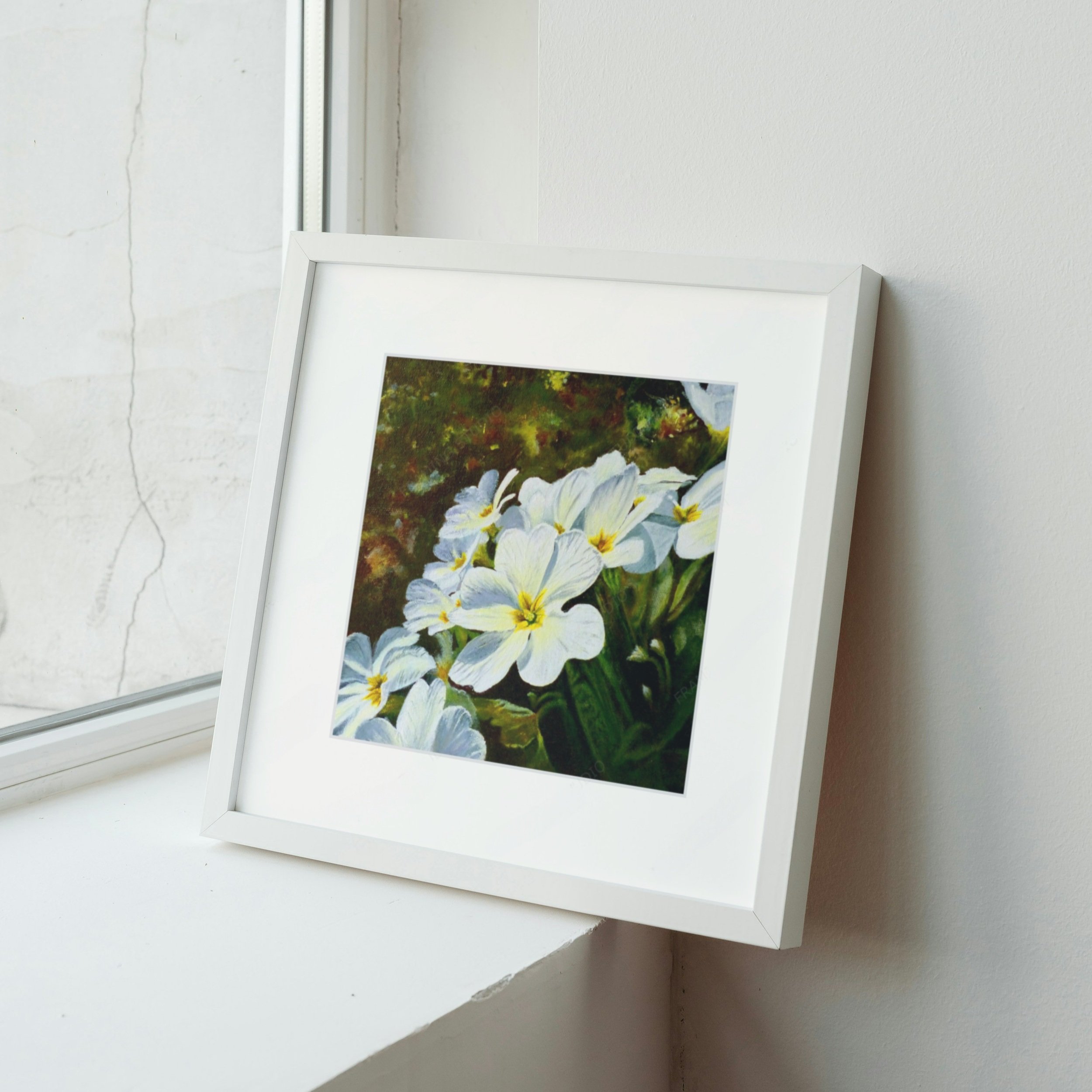 Wild Primroses - Flower Mini Print