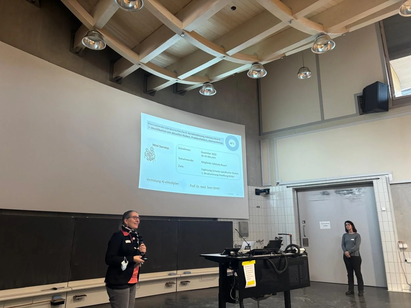 Prof. Dr. Carla Meyer-Massetti, Dr. Alessandra Moscaroli