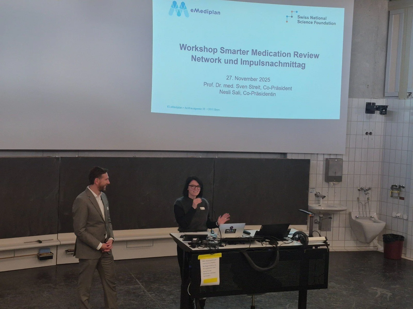 Prof. Dr. med. Dr. phil. Sven Streit, Neslihan Sali