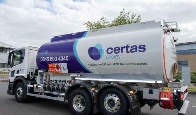 Certas Energy - HVO: Fuelling the argument for an alternative future