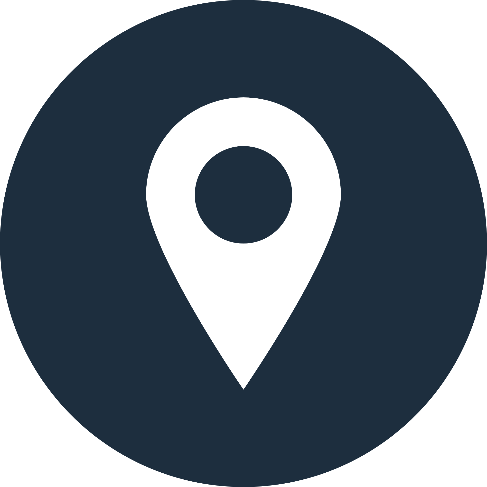 Close-up of a black target symbol with concentric circles, commonly used for aiming or marking an objective.