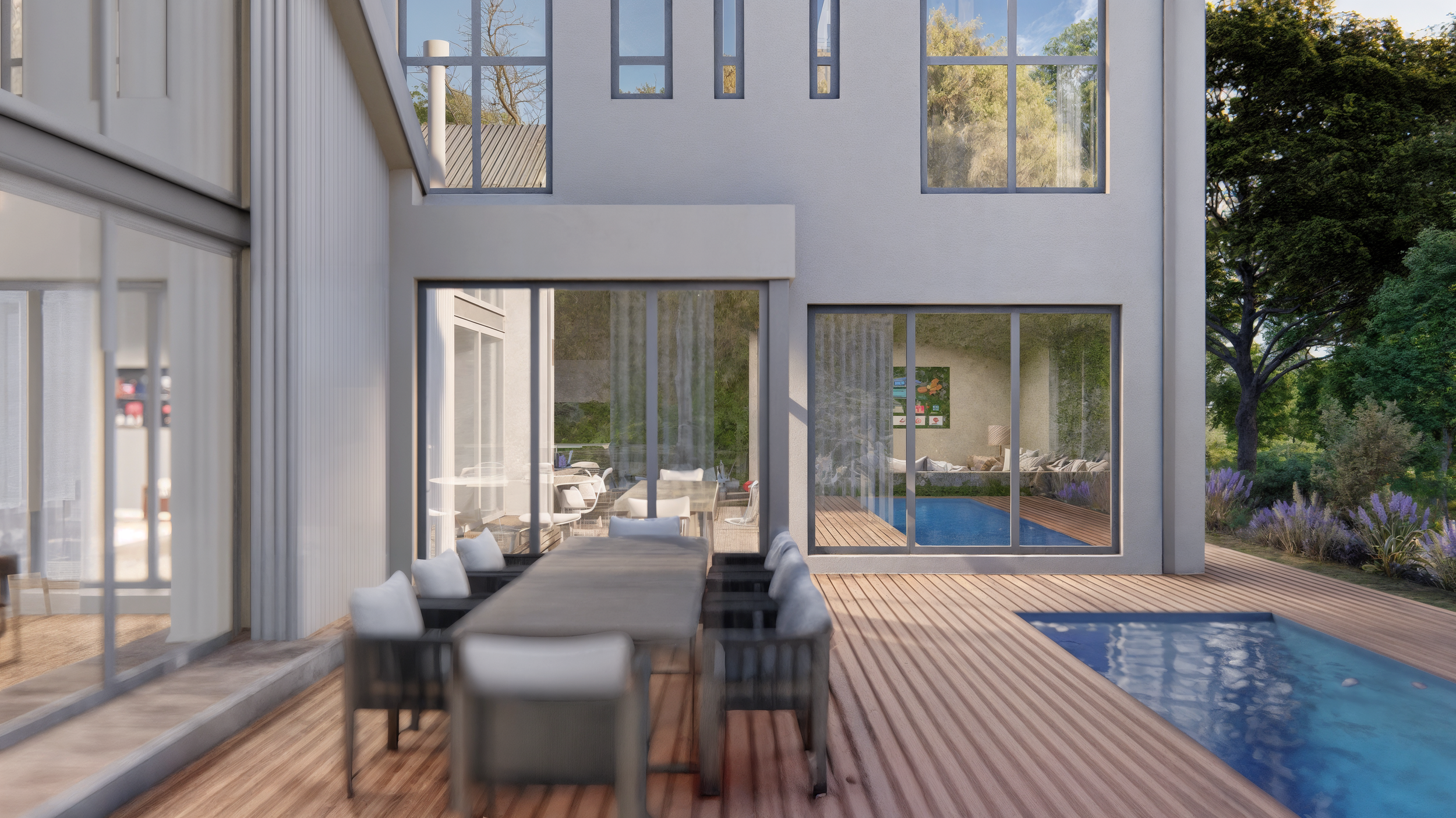 Open plan living