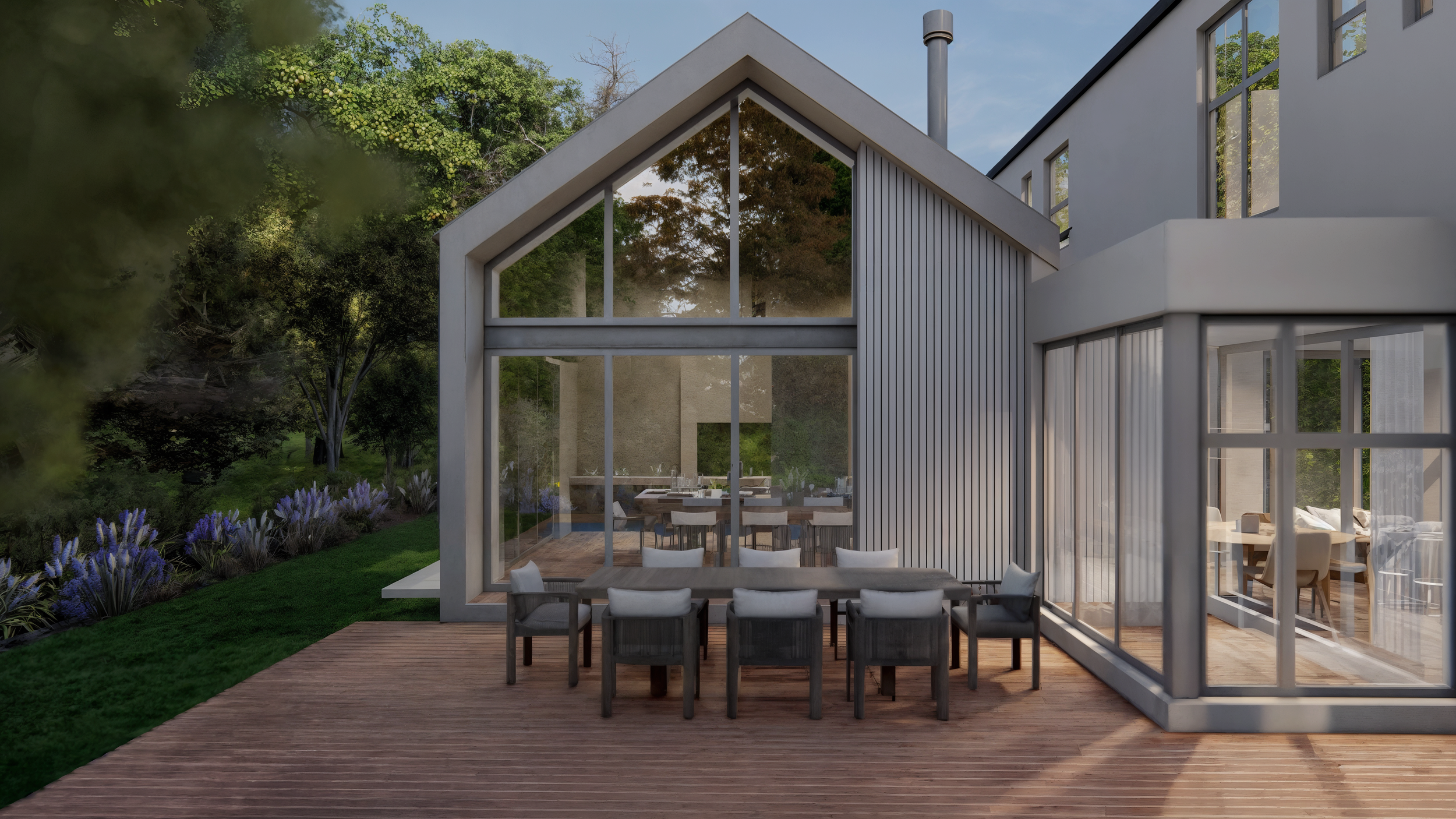 Open plan Braai room