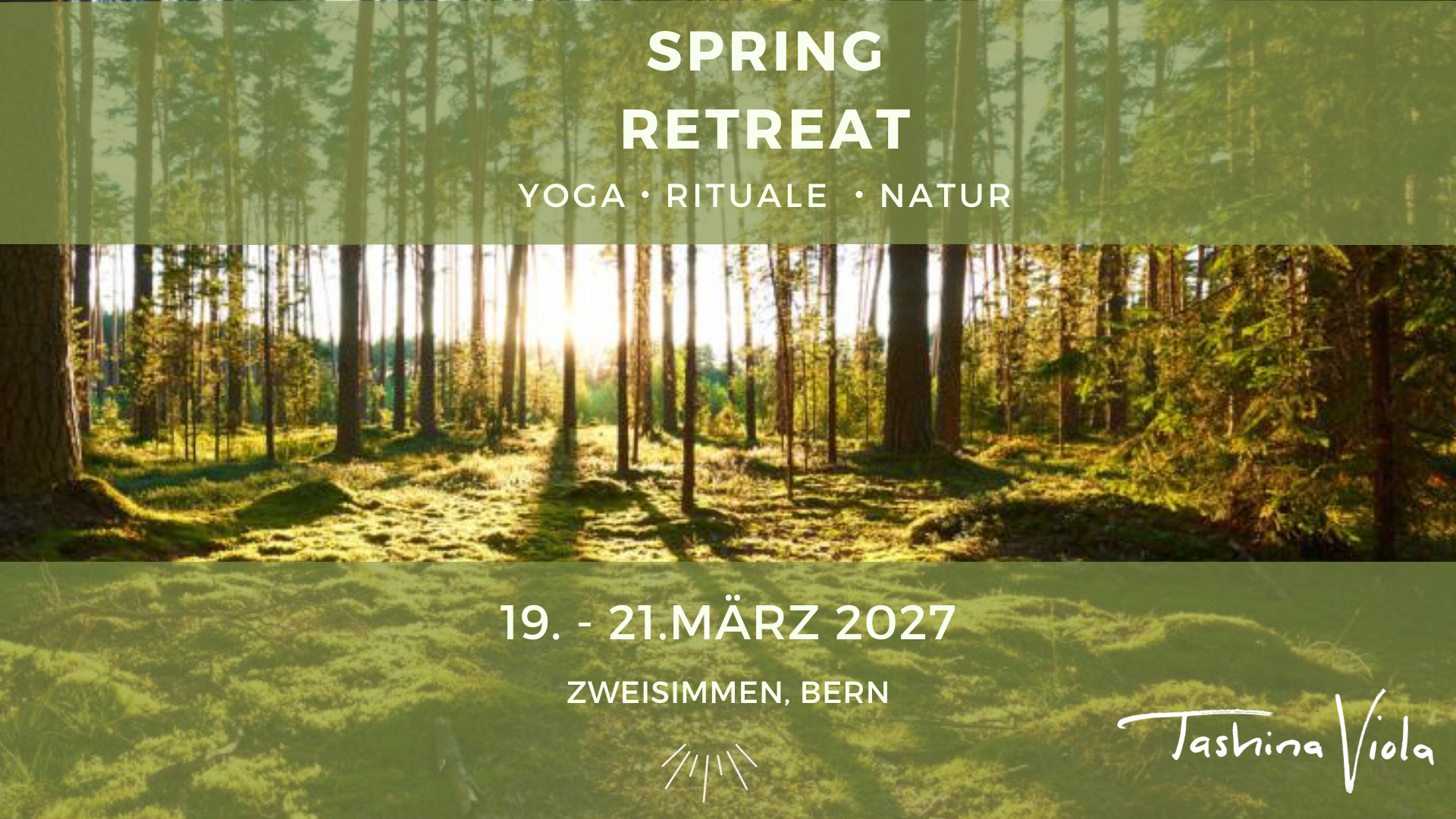 SPRING - Weekendretreat