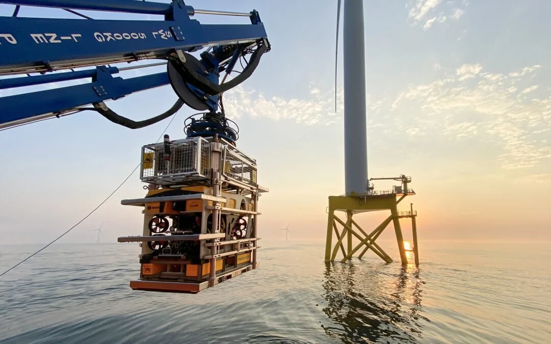 CWind and Rovco Complete ROV Project at East Anglia ONE Offshore Windfarm