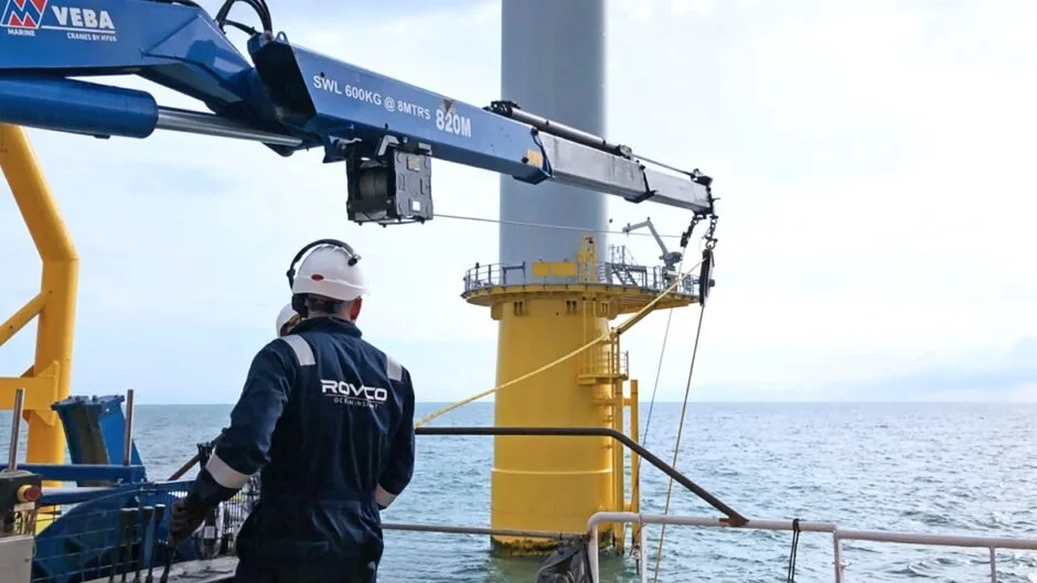 Rovco completes £1million inspection work at Galloper wind farm