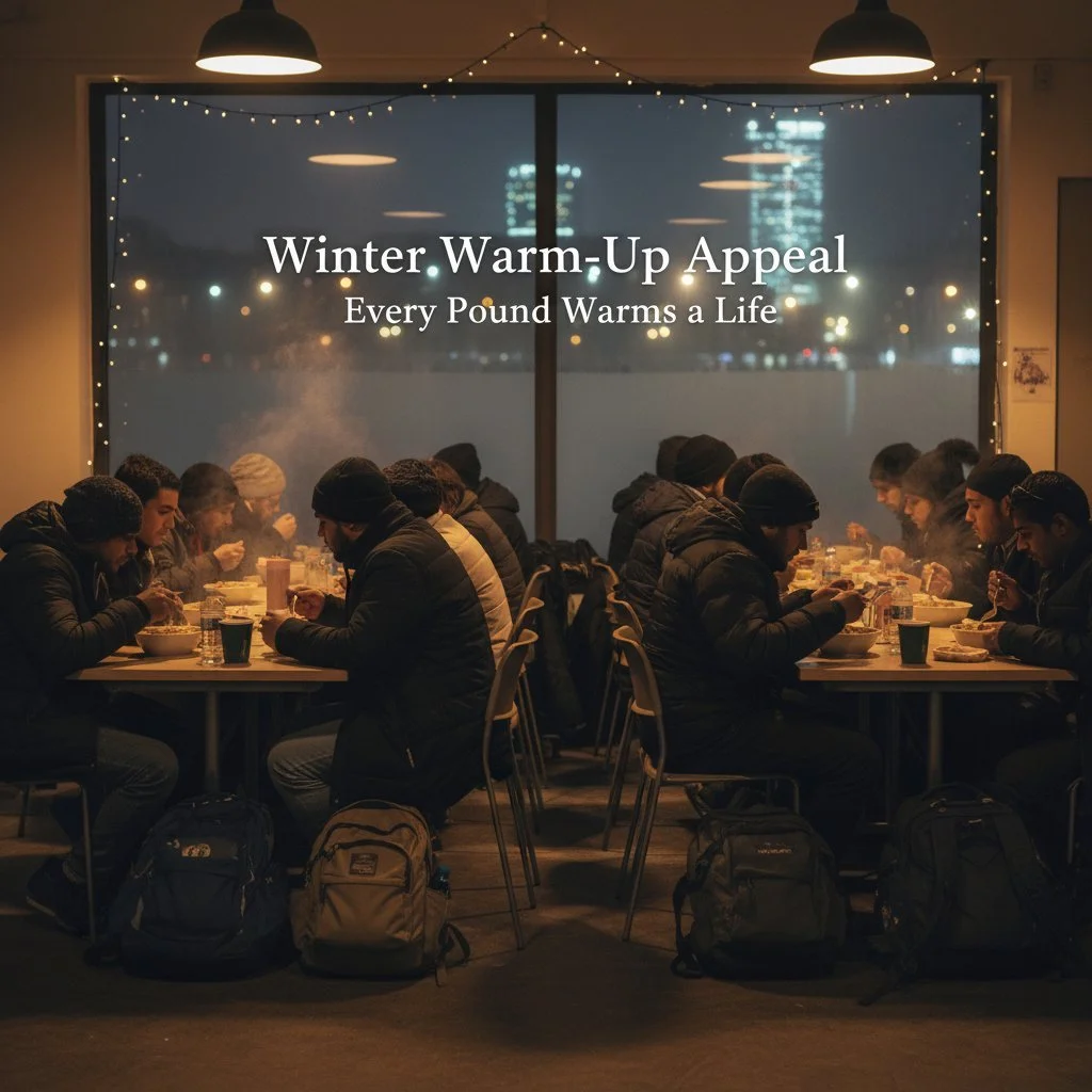 ❄️ Winter is coming. And for many on Manchester's streets, it's the most dangerous time of year.

As temperatures drop, our evening drop-in becomes more than just a warm meal and a hot drink&mdash;it becomes a lifeline.

This winter, we're launching 