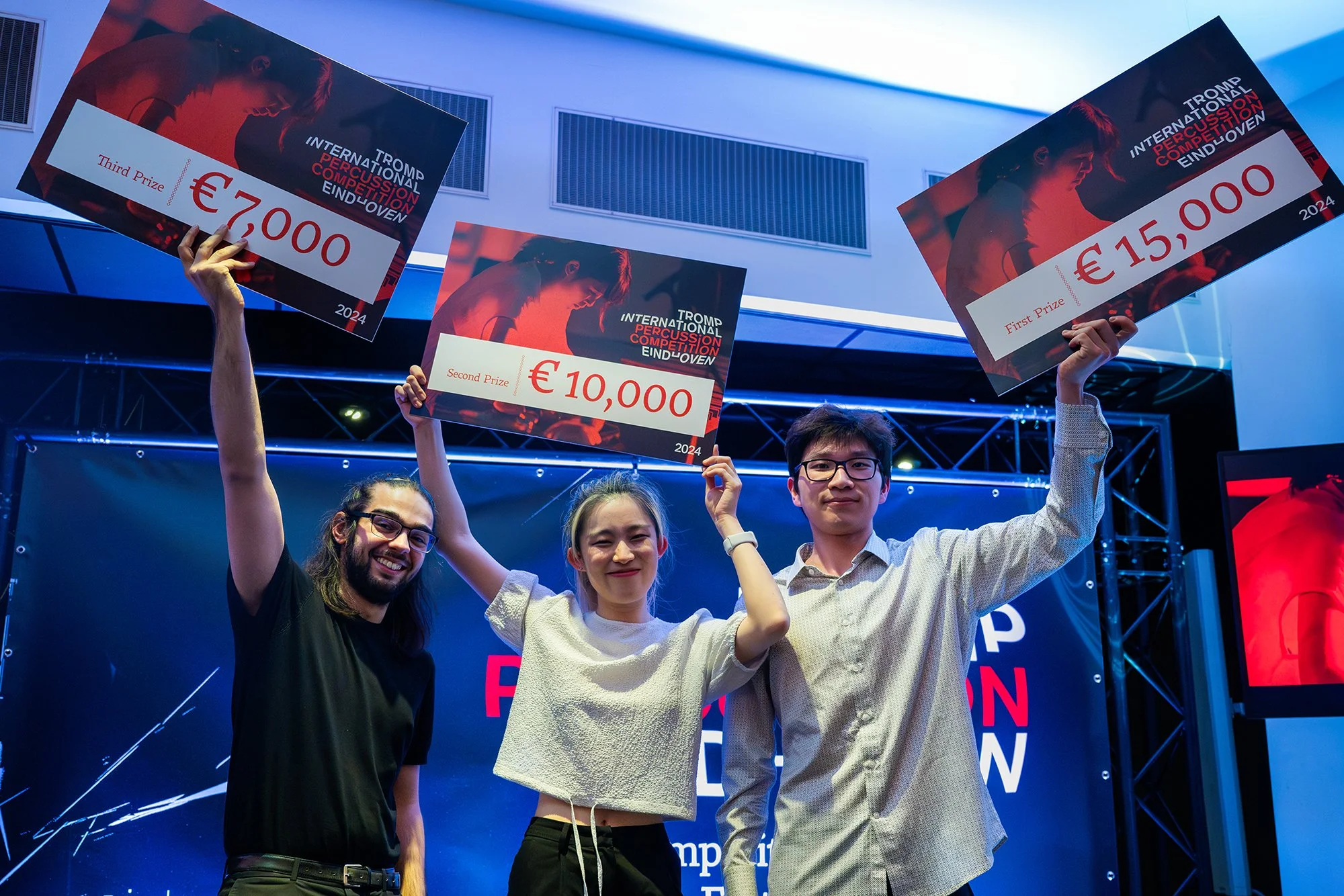 Laureates of the 2024 Tromp Percussion Eindhoven competition