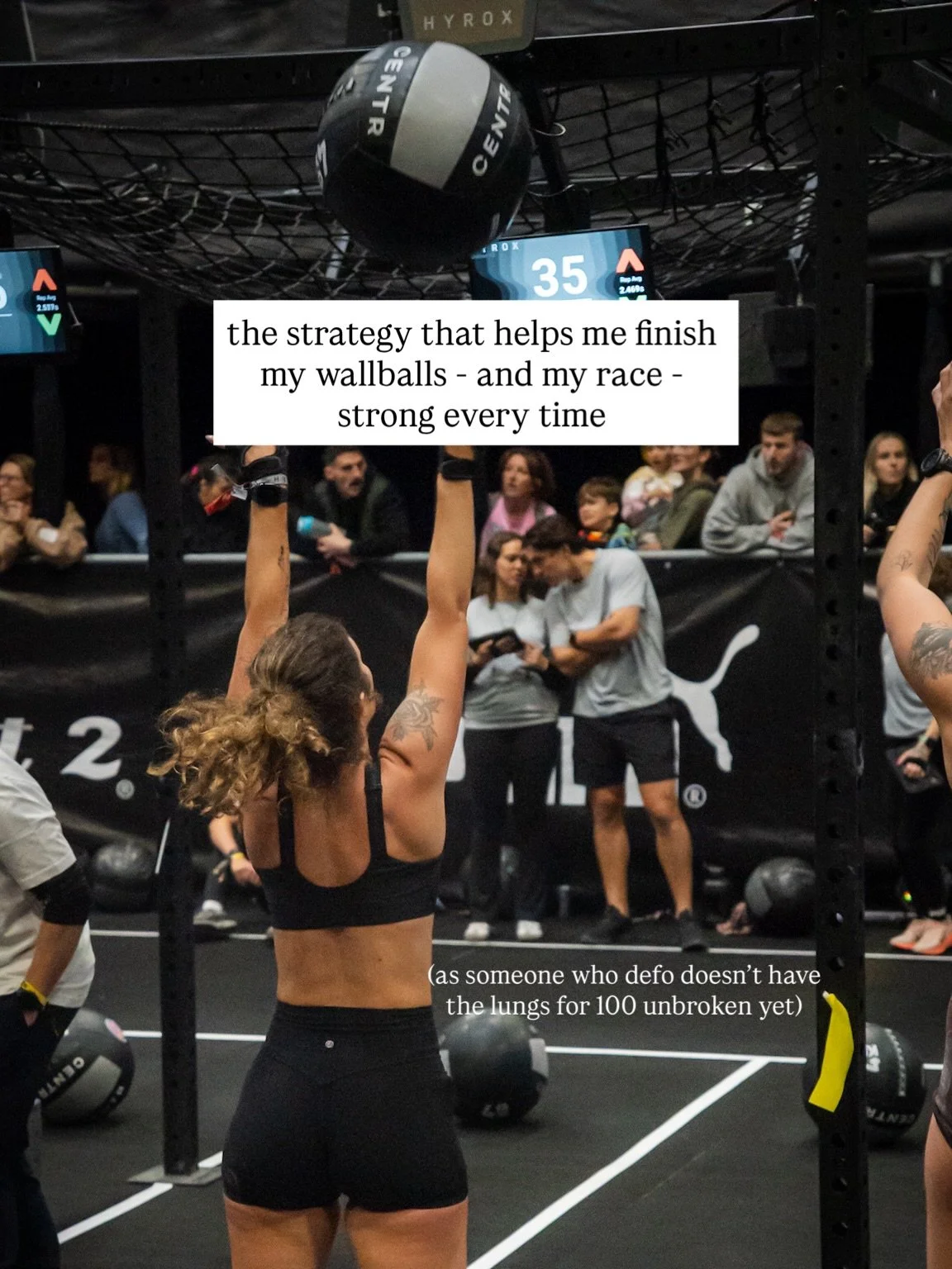 I learned this from the 🐐Meg Jacoby last year and and have been using it ever since 💛 

No better feeling than knowing you have a strategy you can count on for the last (and arguably hardest) station. So regardless of how the rest of the race goes 