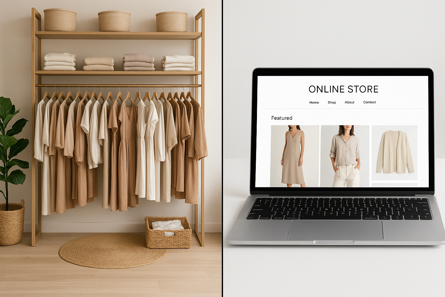 Online vs Physical Visual Merchandising