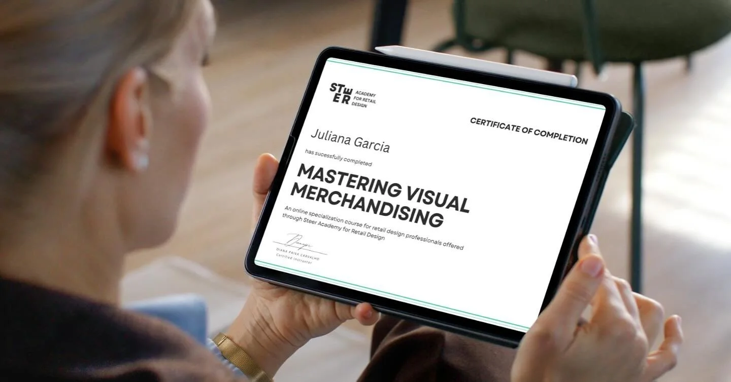 See her? That certificate could have YOUR name on it. 

3 months ago, we launched the Mastering Visual Merchandising course with an *exclusive launch price*.

September is your FINAL chance to secure this investment in yourself before the price chang