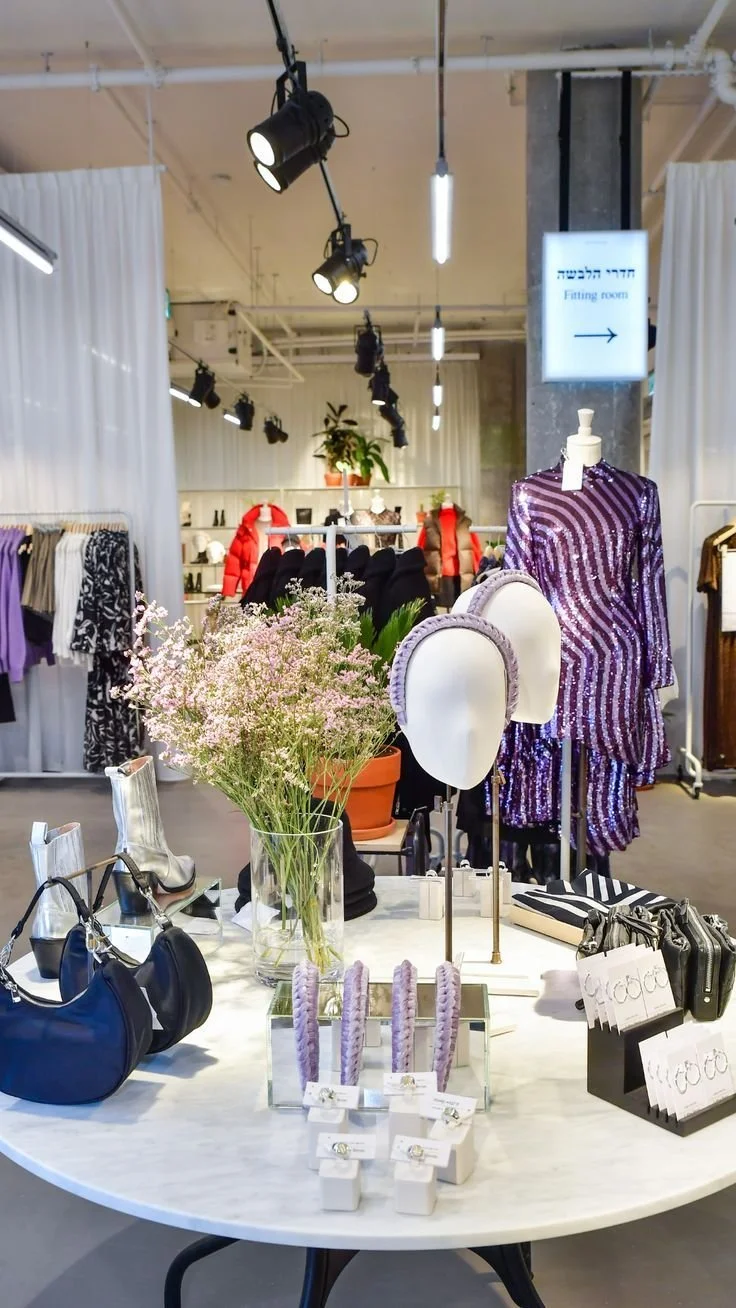 in-store Christmas gift zones grouped for easy shopping by recipient and price
