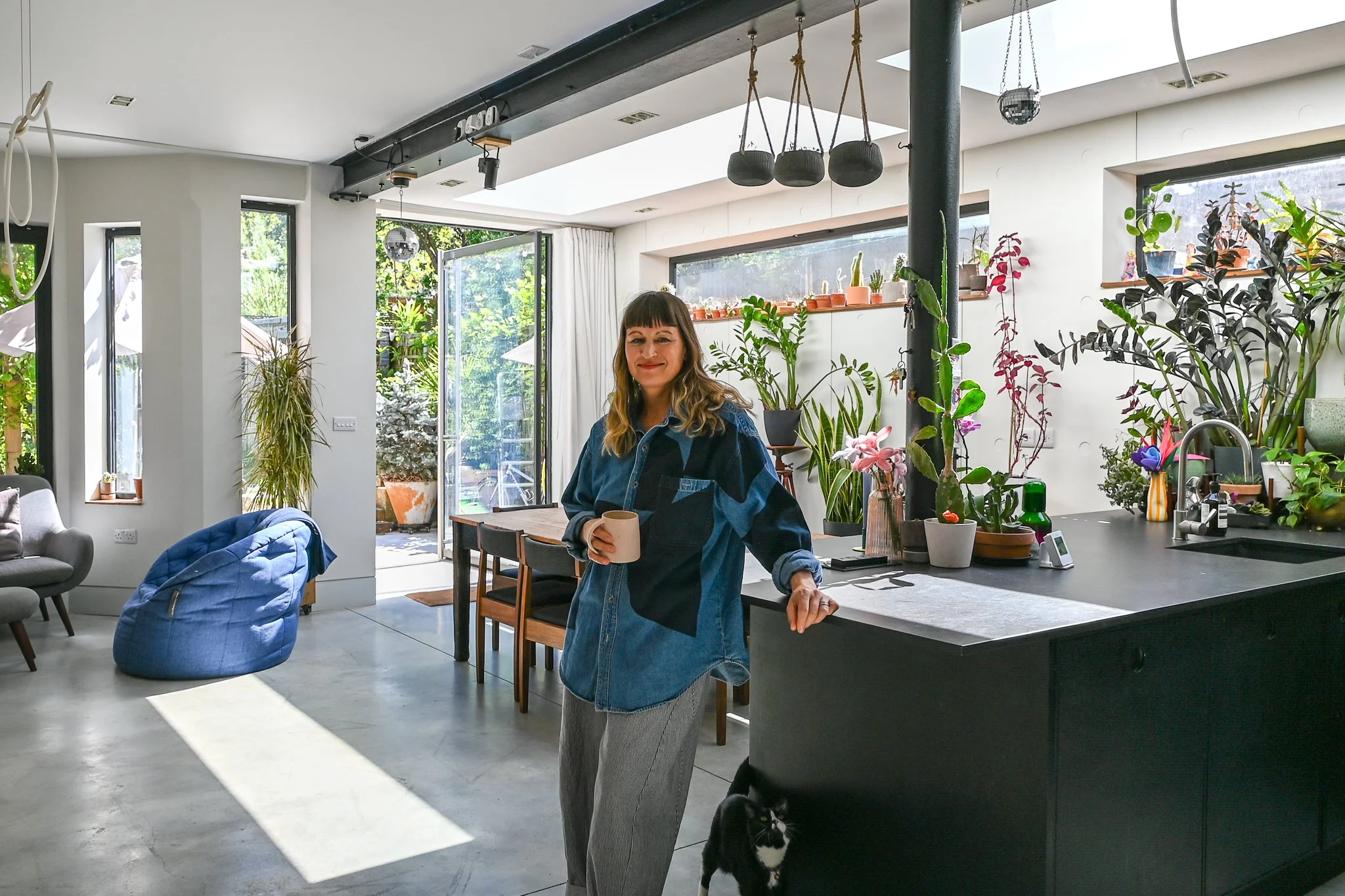 Black House: Inside Lynn's Renovated and Extended Georgian Home in East London