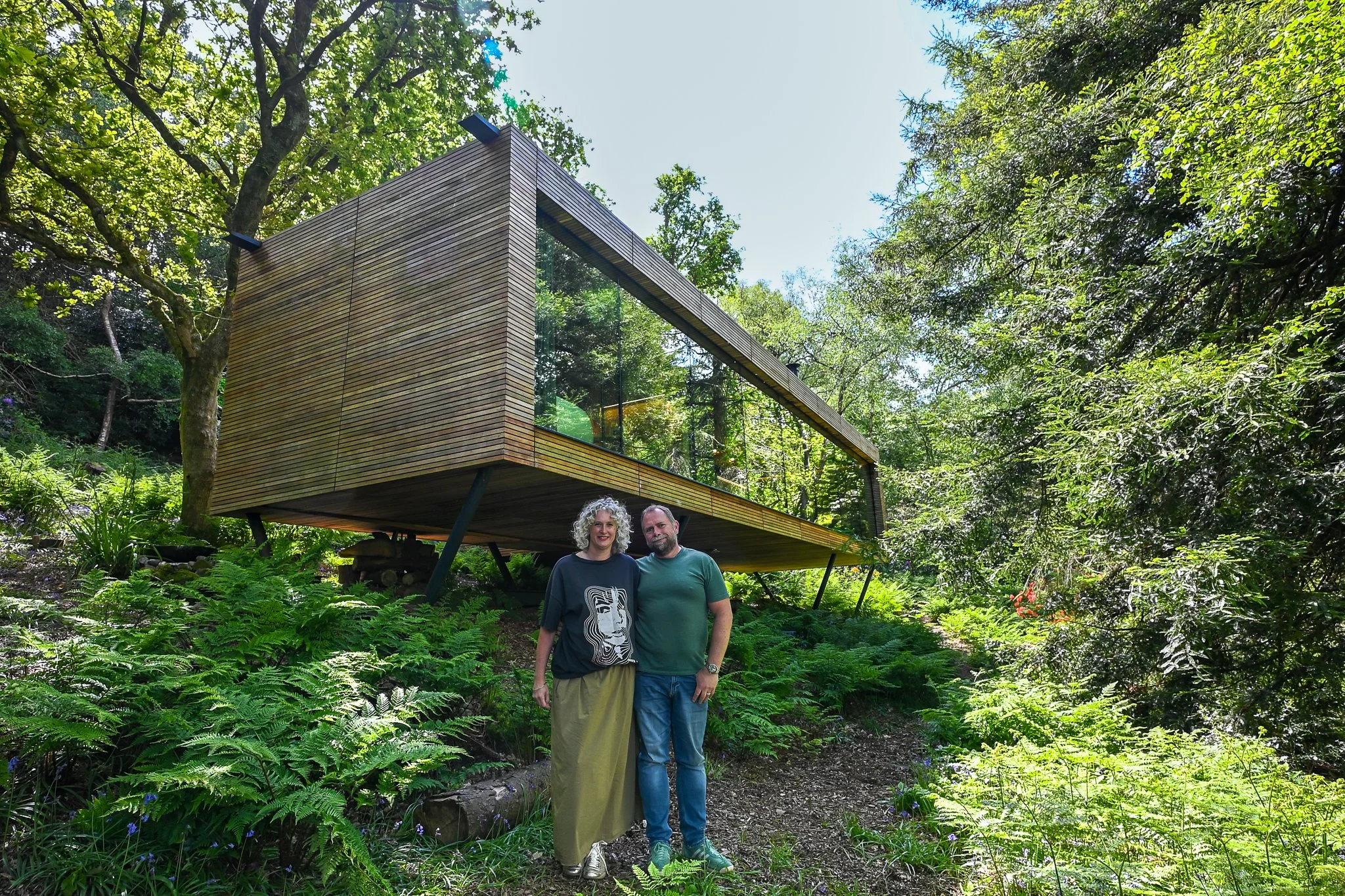 Looking Glass Lodge: Inside Rik and Lindsey's Elevated Woodland Retreat Near Hastings, East Sussex