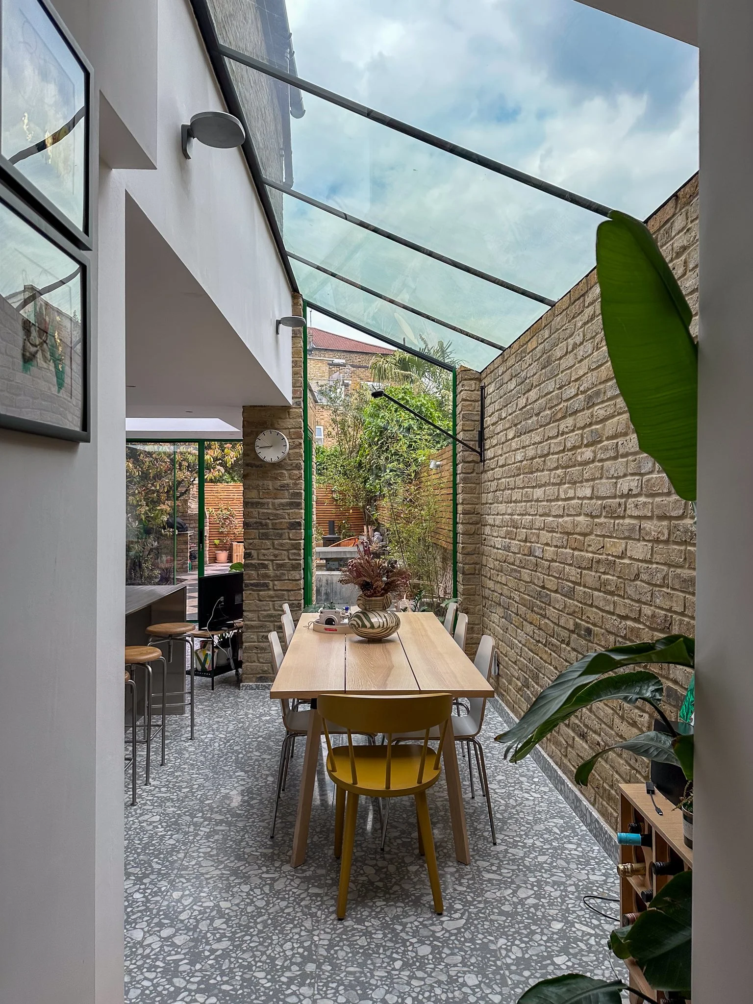 Hackney Home Kitchen with Glazing