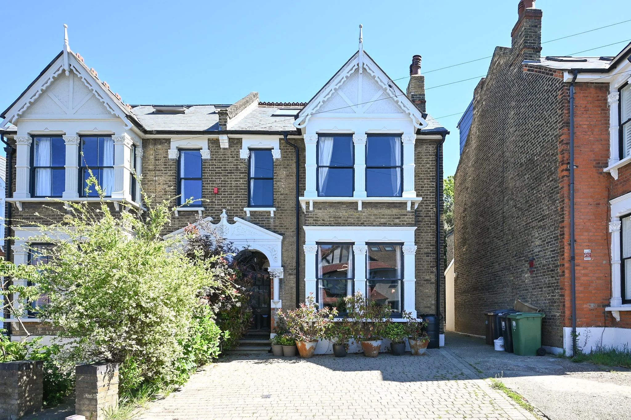 Georgian House Renovation East London - Front Exterior