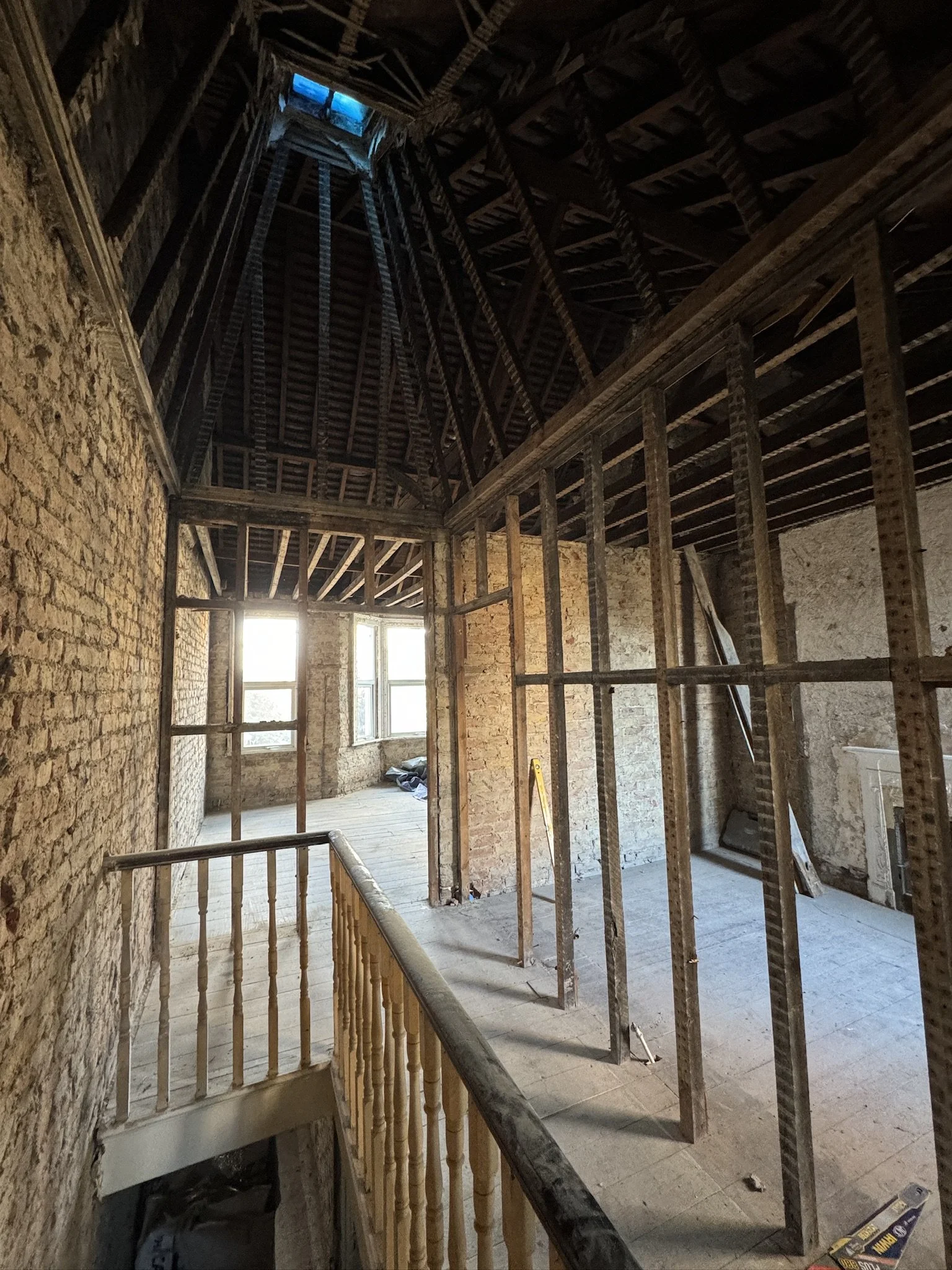 Bottlebrush House - London Terraced Renovation - Stripped House Back to Brick