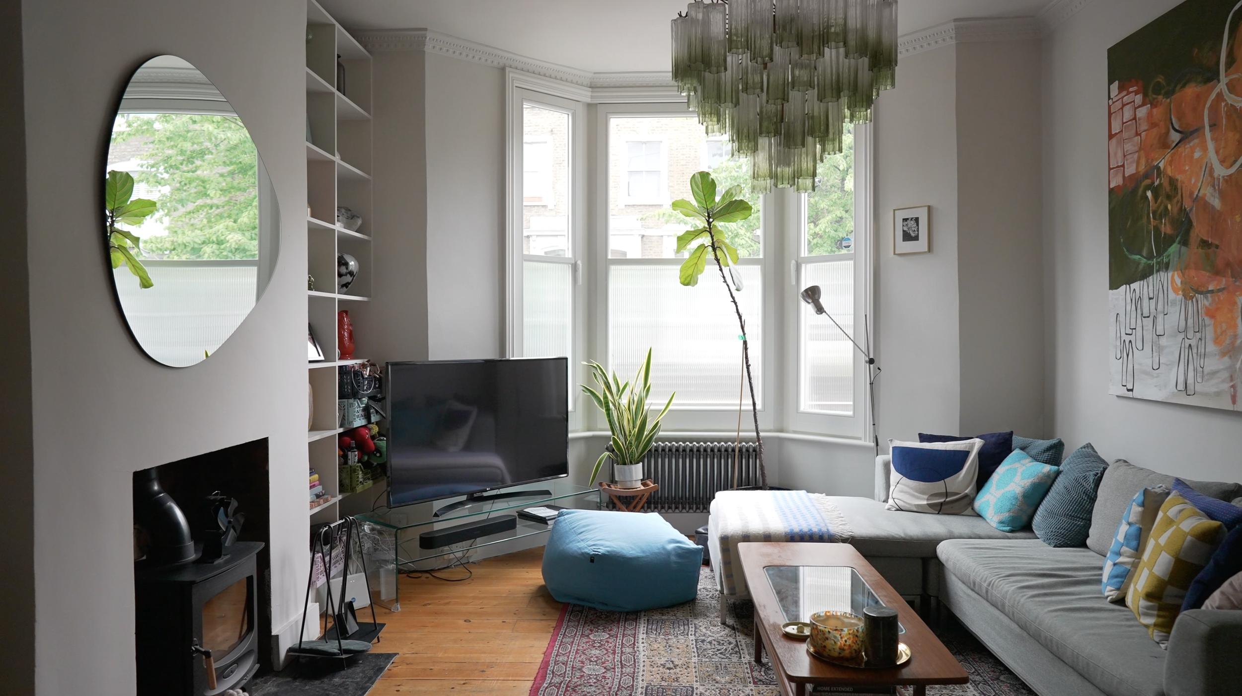 Hackney Home Living Room After