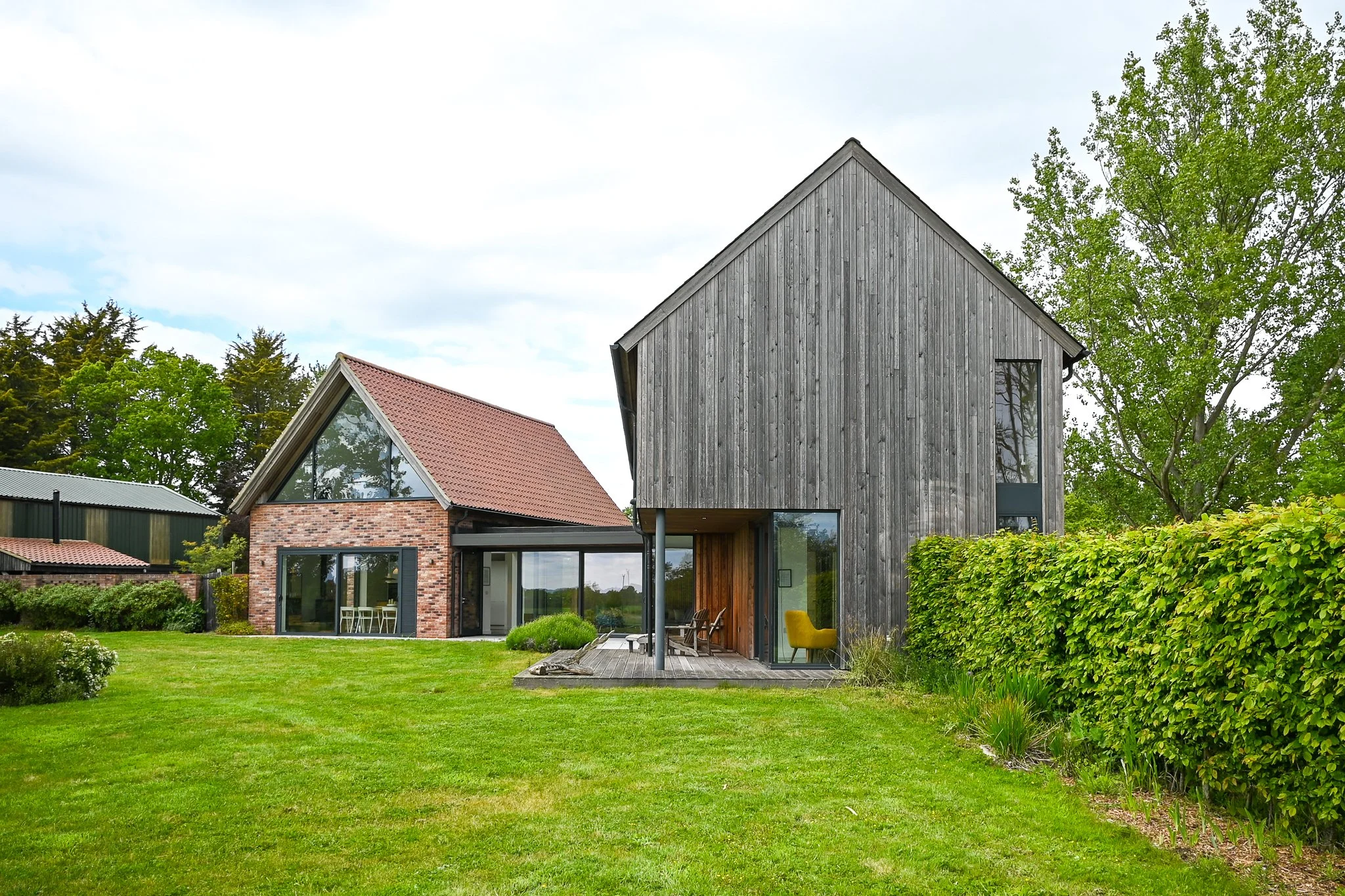 The Chatterbox, Waterloo Farm, Suffolk - Side Elevation.jpg