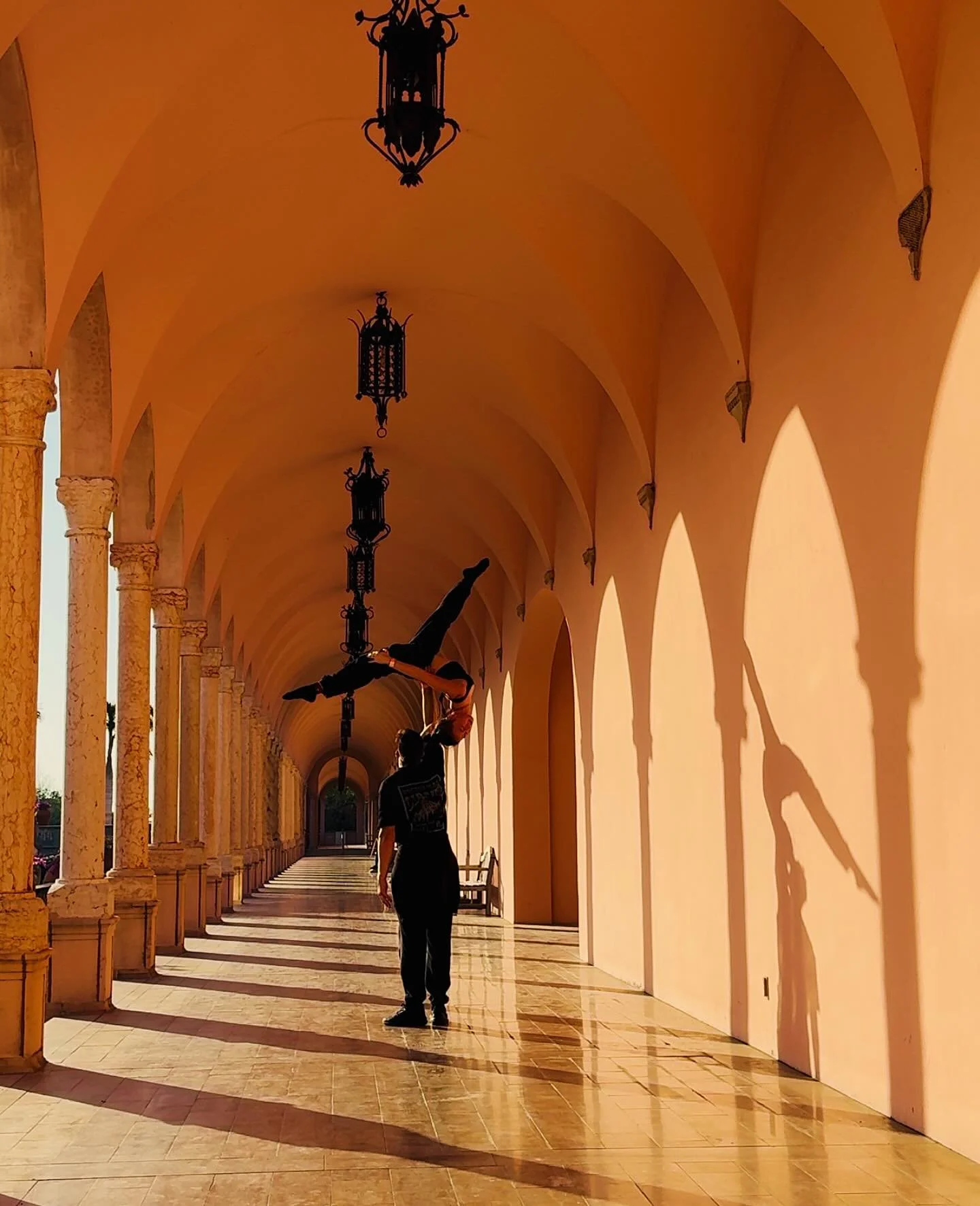🖤 

Grateful to have each other on this crazy acro journey we decided to persue 8 years ago. It hasn&rsquo;t been easy but it has definitely made us stronger

📍The Ringling Museum - absolutely beautiful and worth the visit. 

#acro #dance #partner 