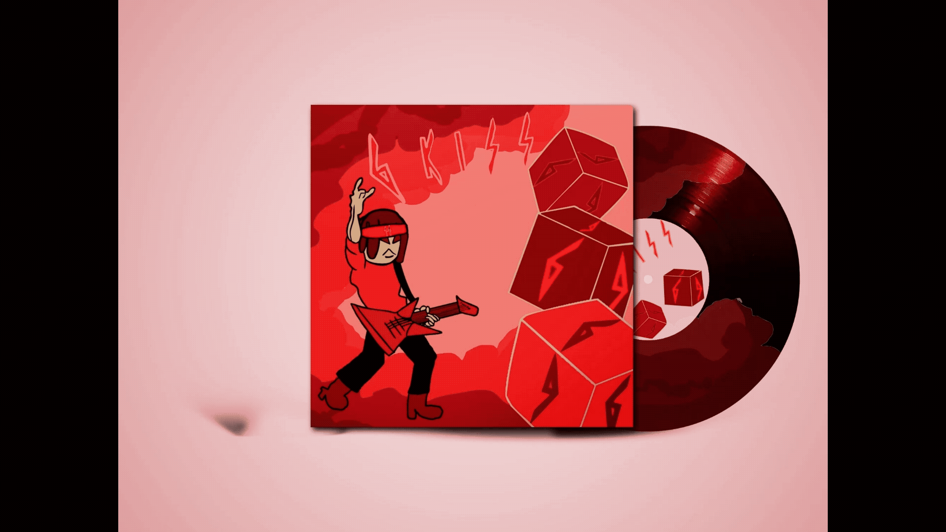 2/3 Animated vinyl promotion