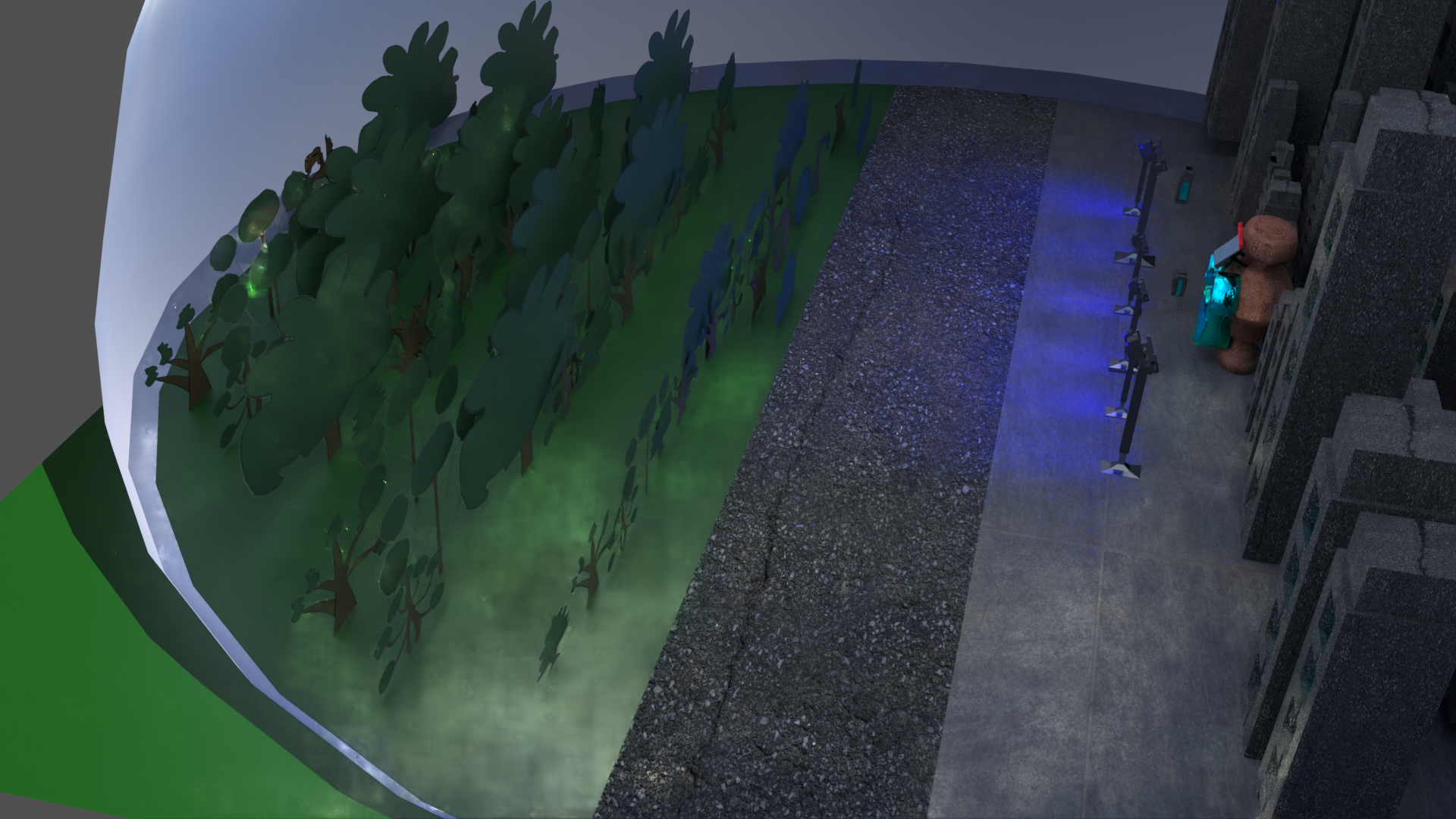 Thesis short film environment
